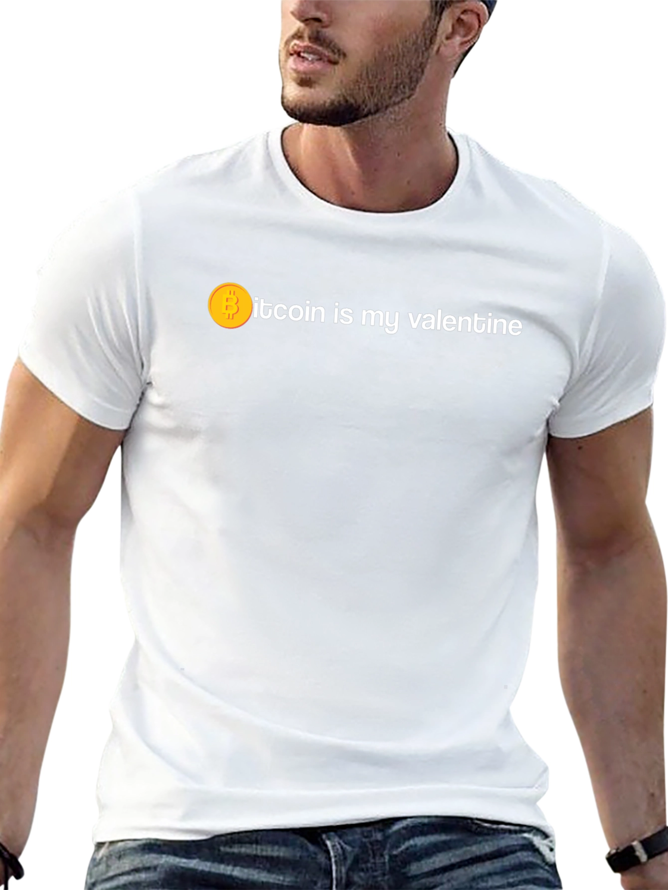 Bitcoin Valentines Day T-Shirt - Crypto Lover Gift