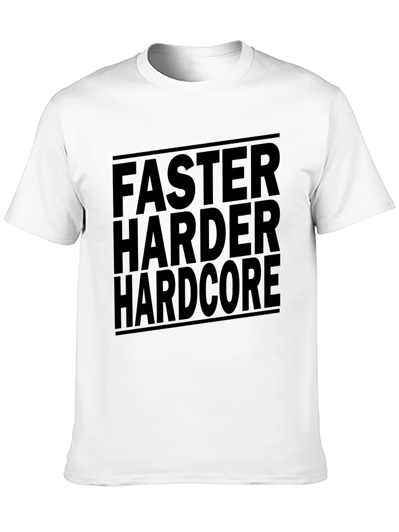 Faster Harder Hardcore Graphic T-Shirt