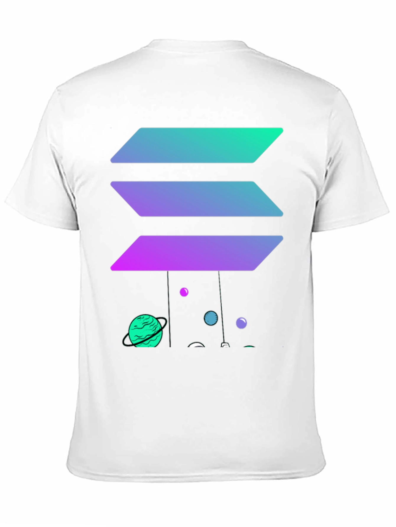 Solana Planets Black Tee