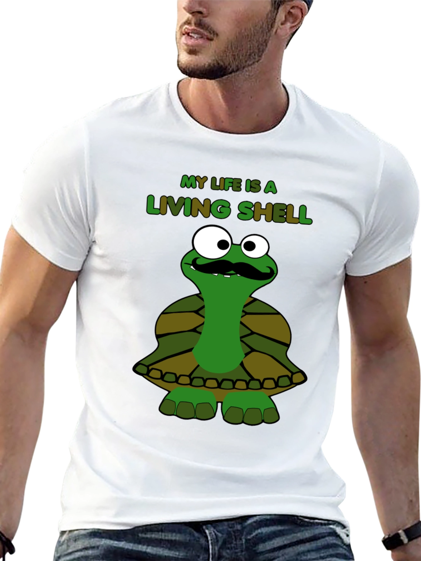 My Life is a Living Shell Turtle T-Shirt
