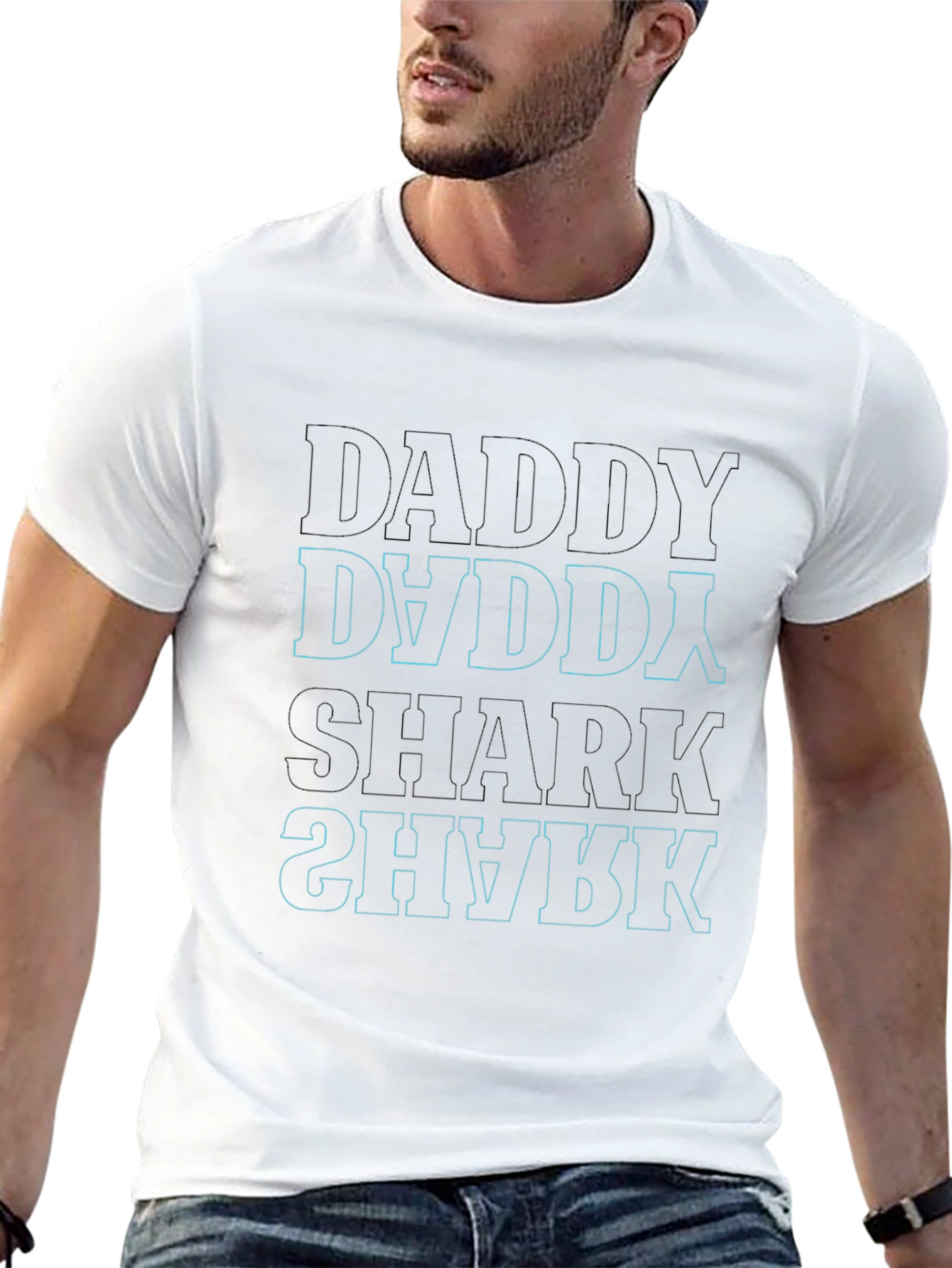 Daddy Shark Tee - Comfort & Style!