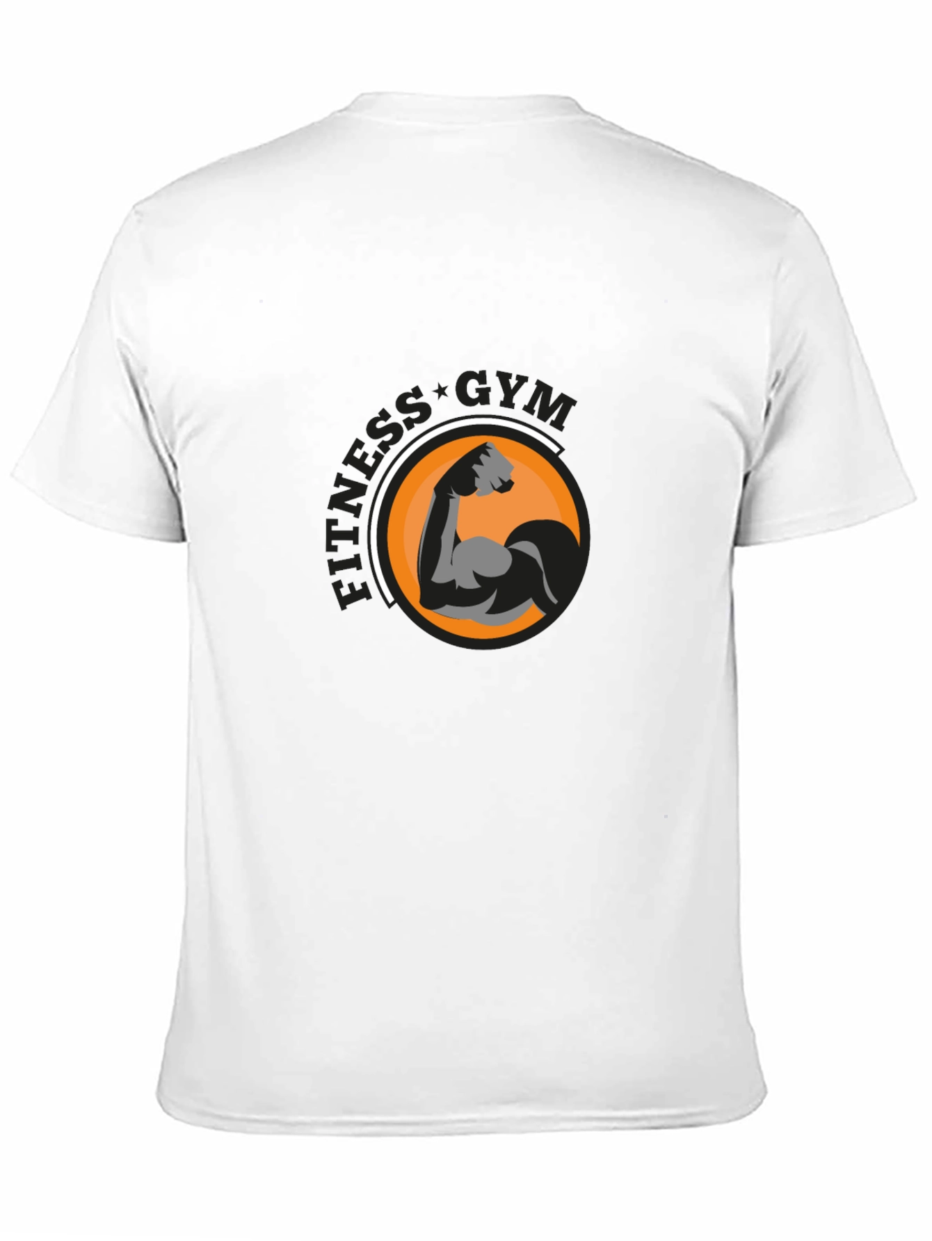 Fitness Gym Graphic T-Shirt - Black