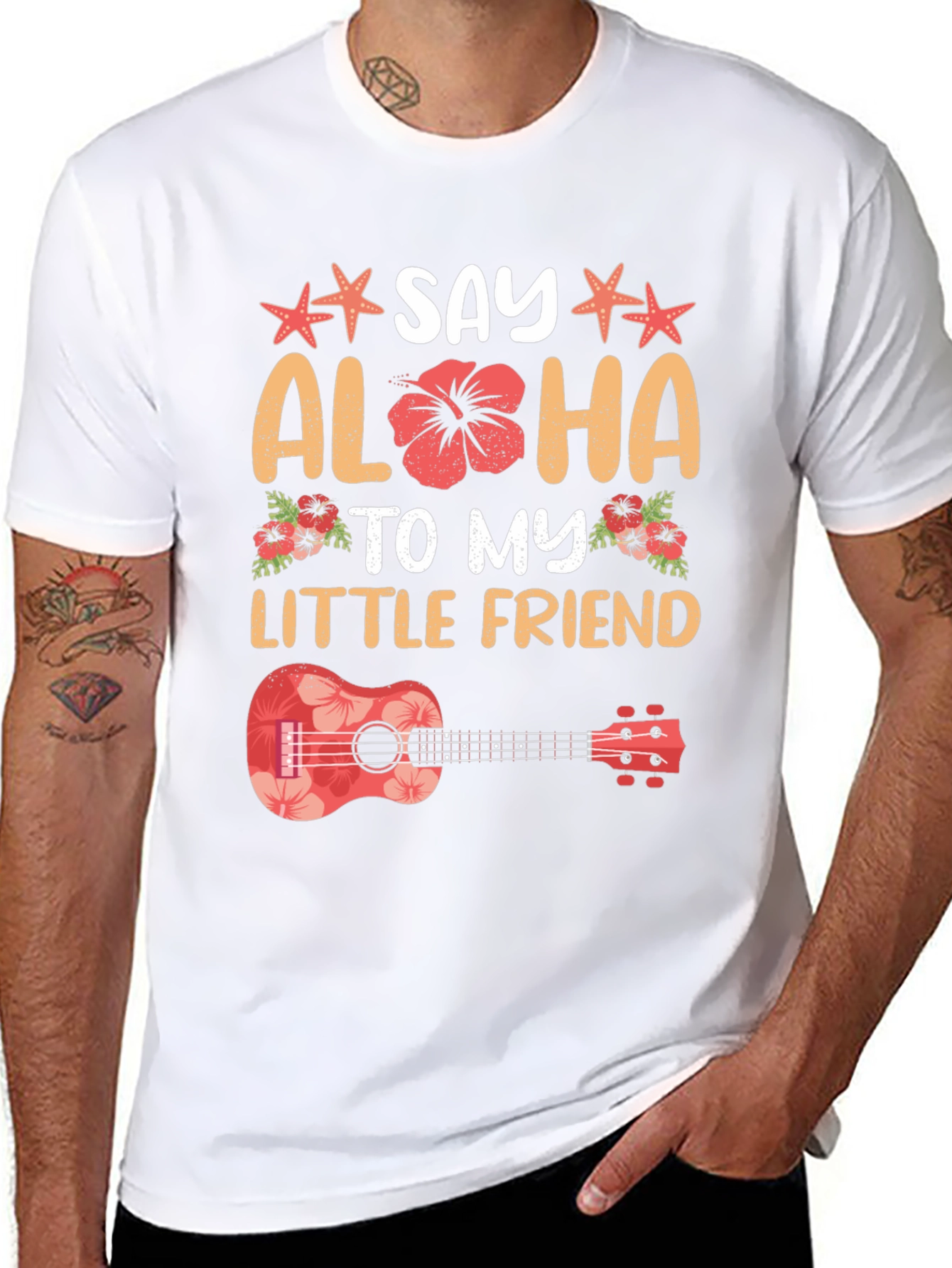 Say Aloha to My Little Friend Graphic Tee
