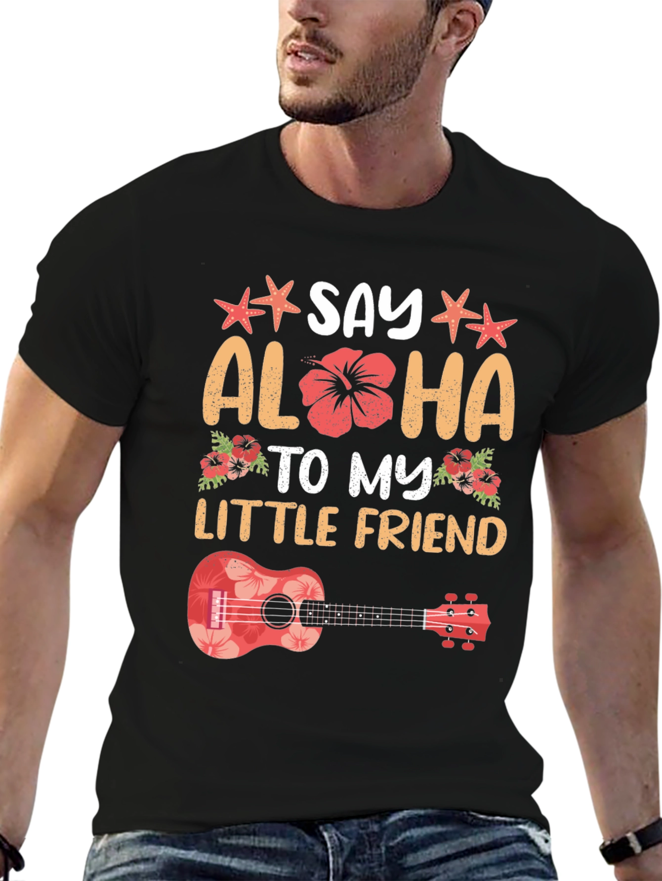 Say Aloha to My Little Friend Graphic Tee