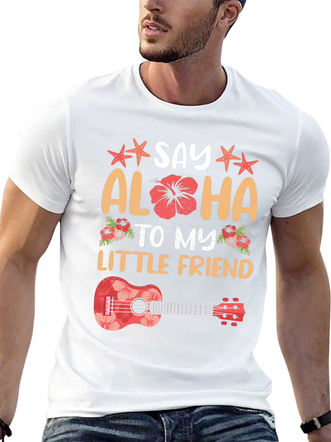 Say Aloha to My Little Friend Graphic Tee