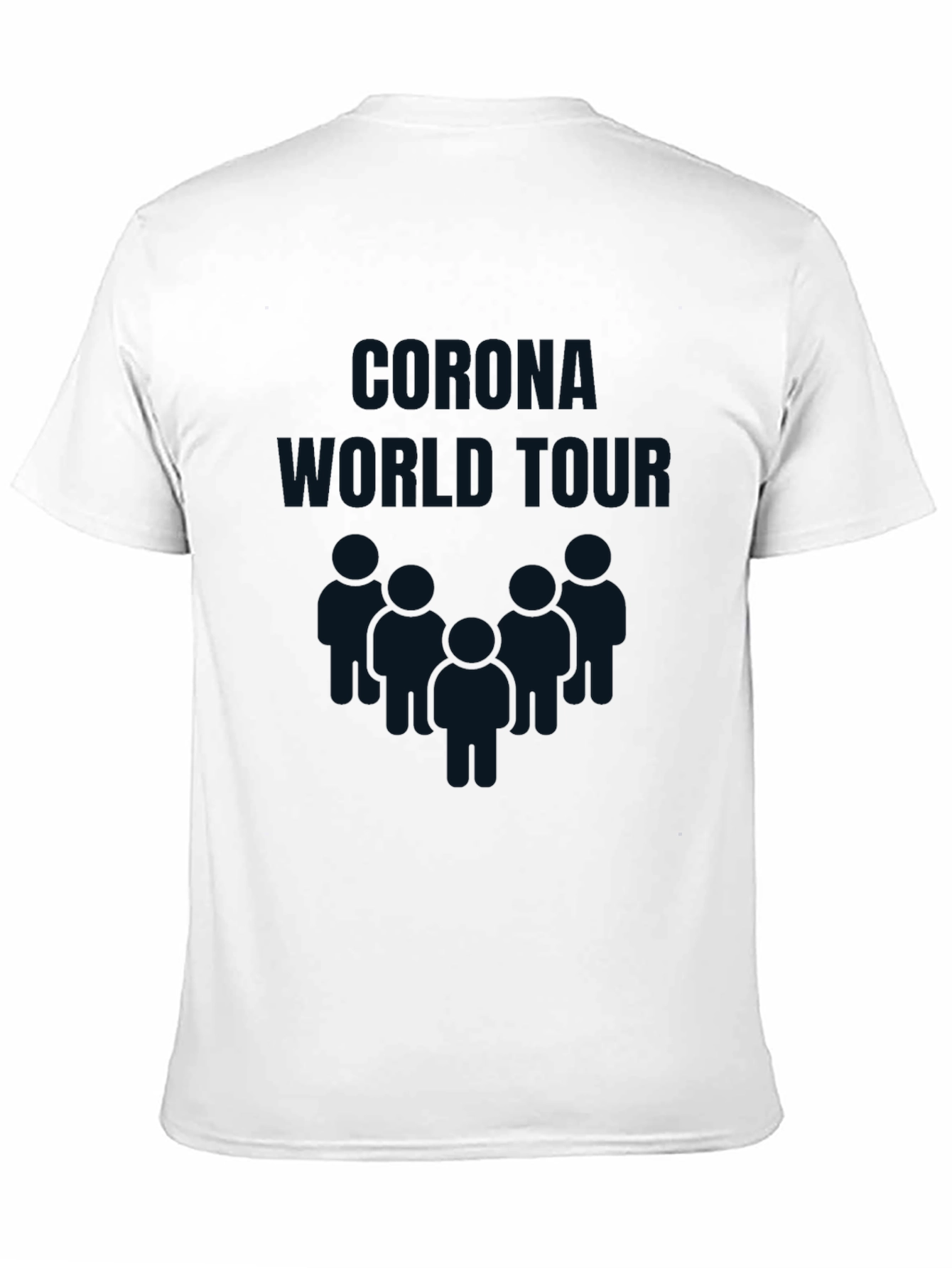Corona World Tour Black T-Shirt