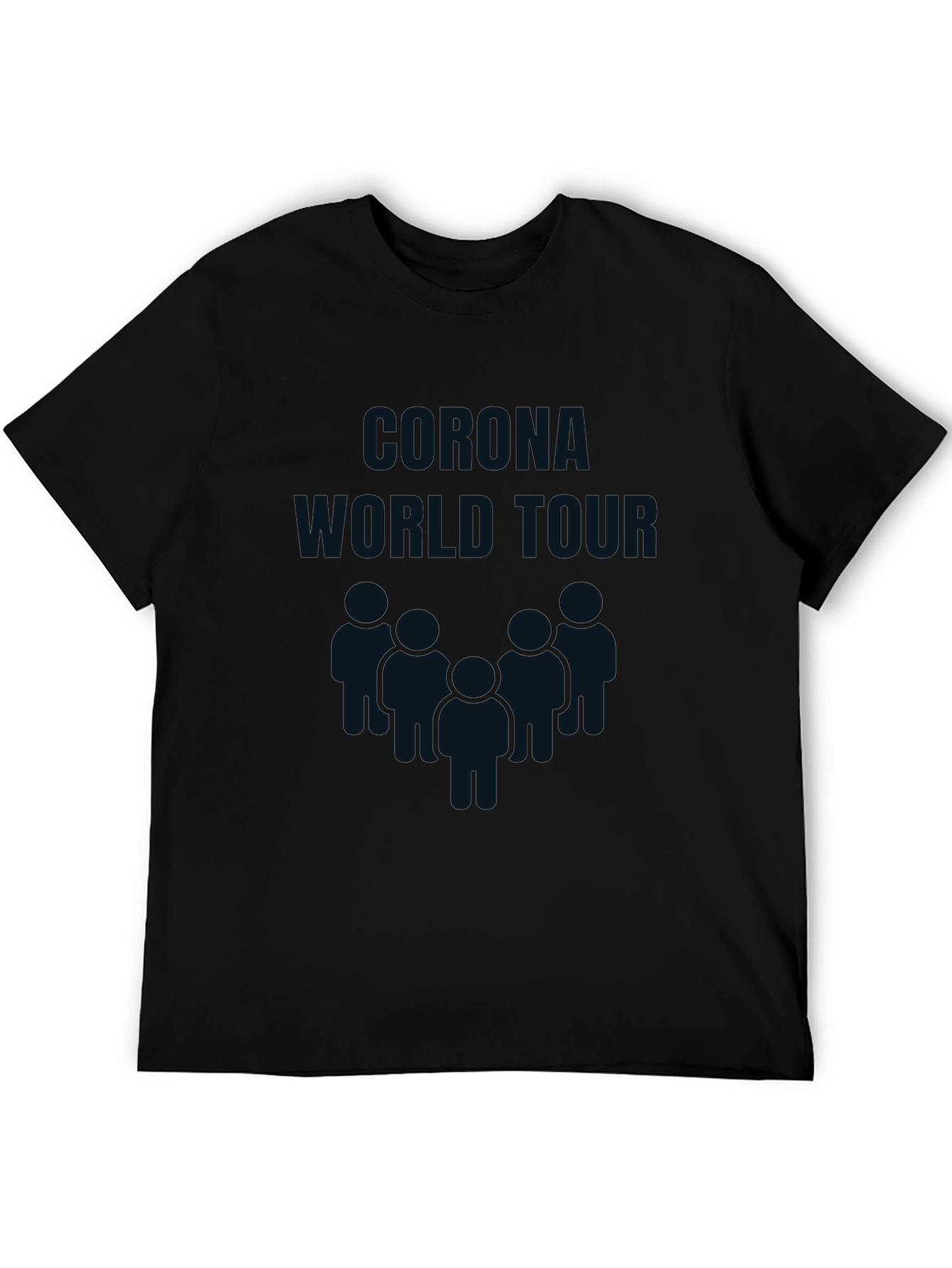 Corona World Tour Black T-Shirt