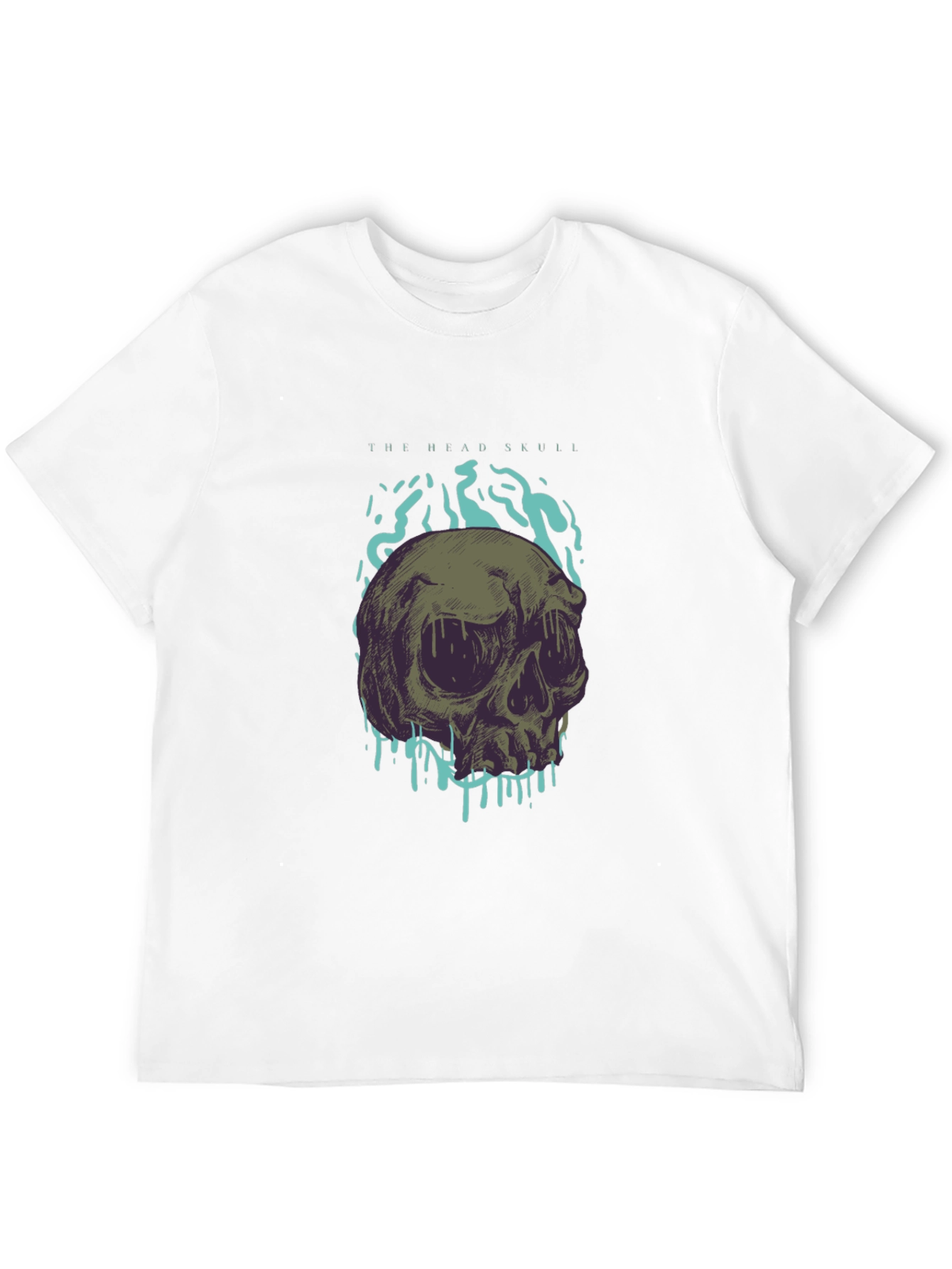 Skull Graphic T-Shirt - The Head Skull Design