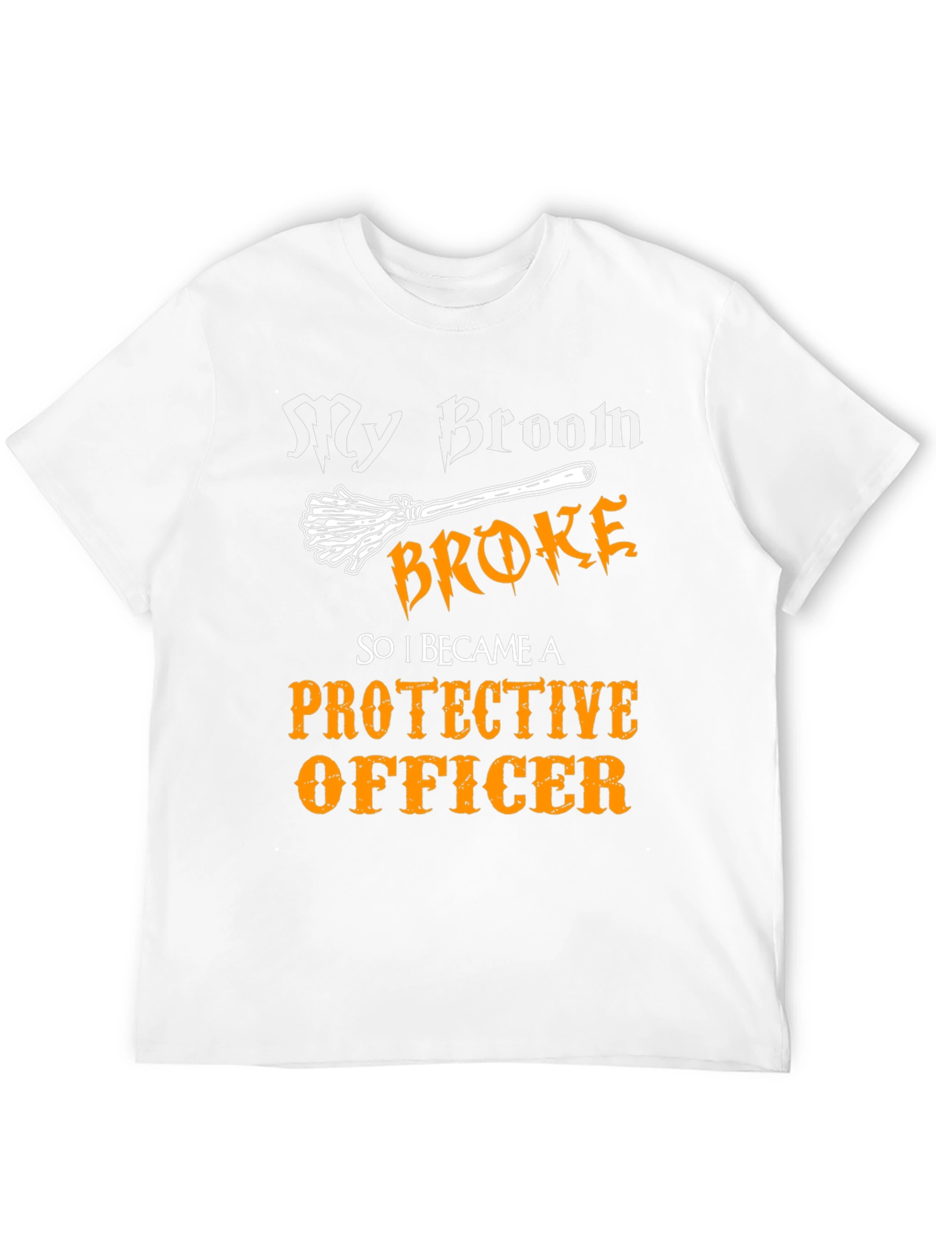 Protective Officer Funny Graphic T-Shirt