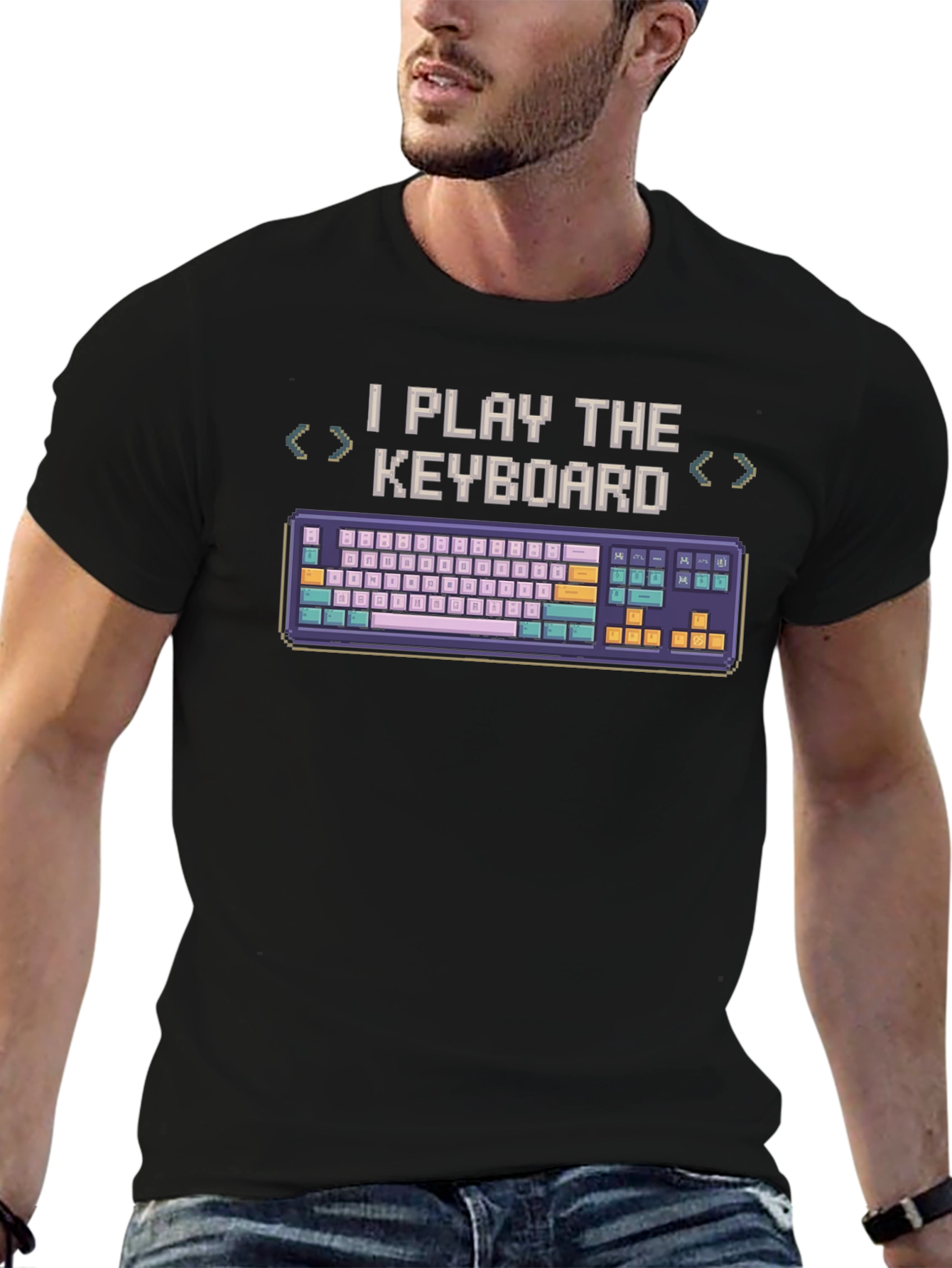 I Play The Keyboard T-Shirt - Gamer Gift