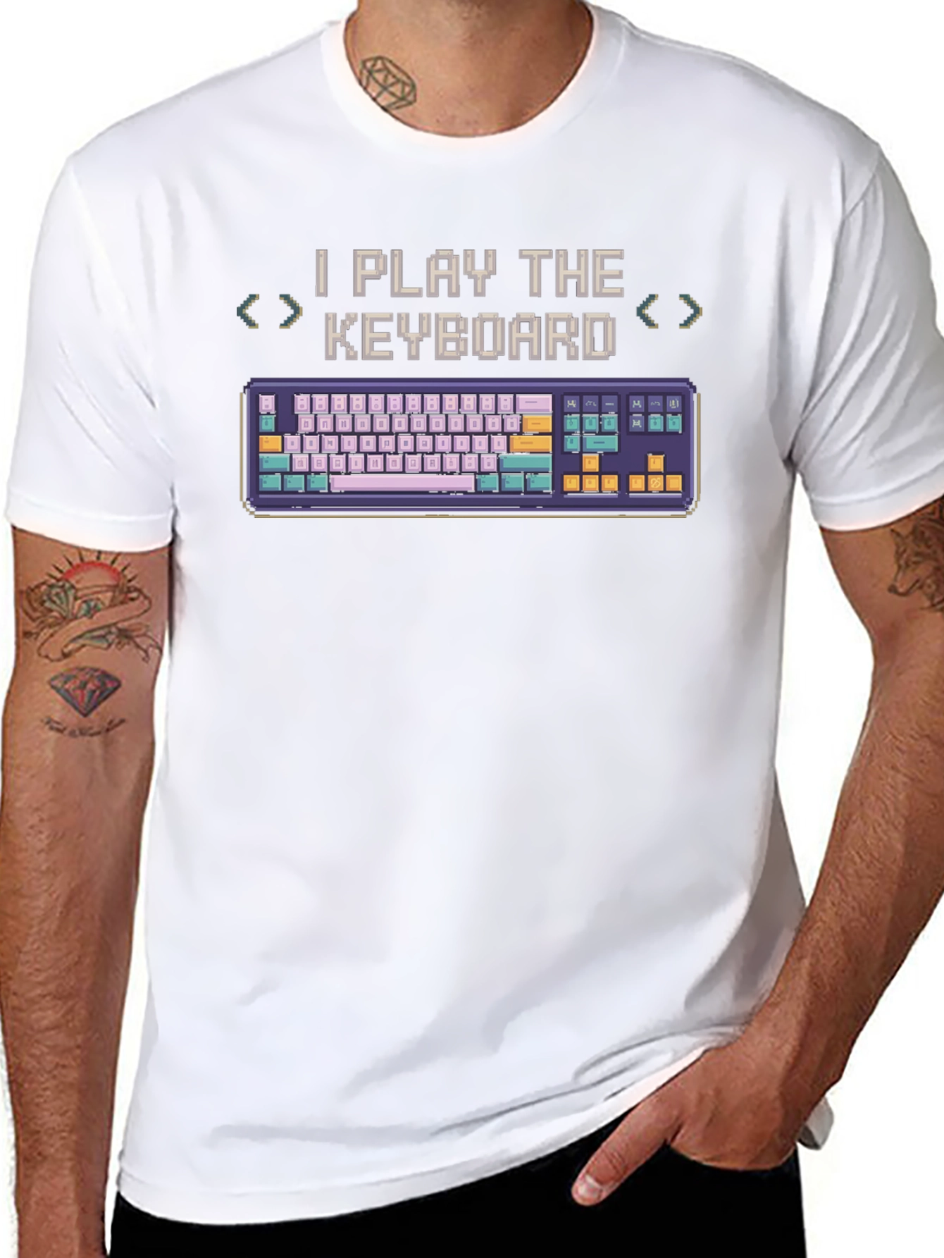 I Play The Keyboard T-Shirt - Gamer Gift