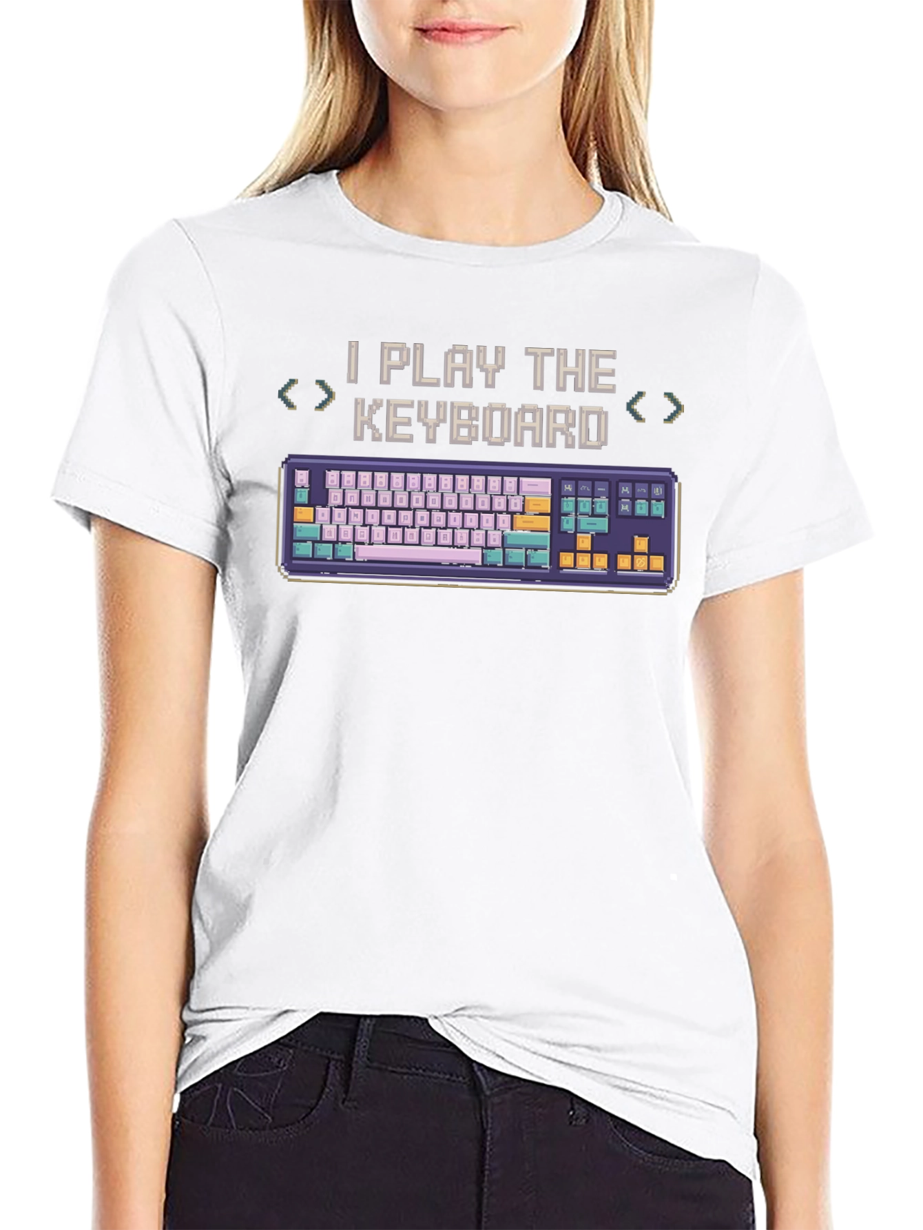 I Play The Keyboard T-Shirt - Gamer Gift