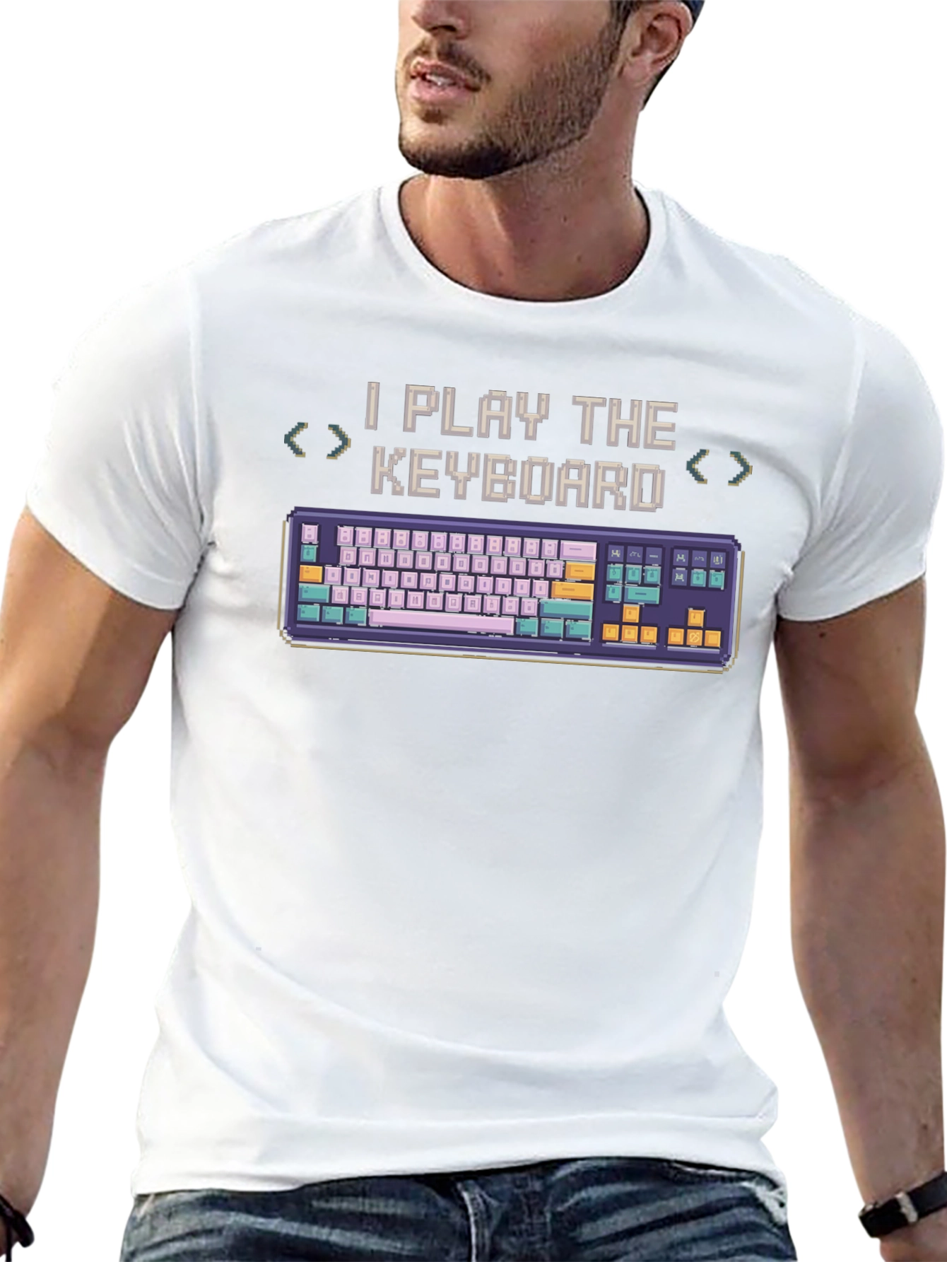I Play The Keyboard T-Shirt - Gamer Gift