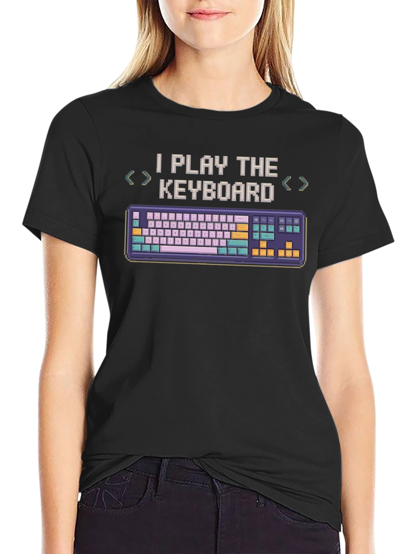 I Play The Keyboard T-Shirt - Gamer Gift