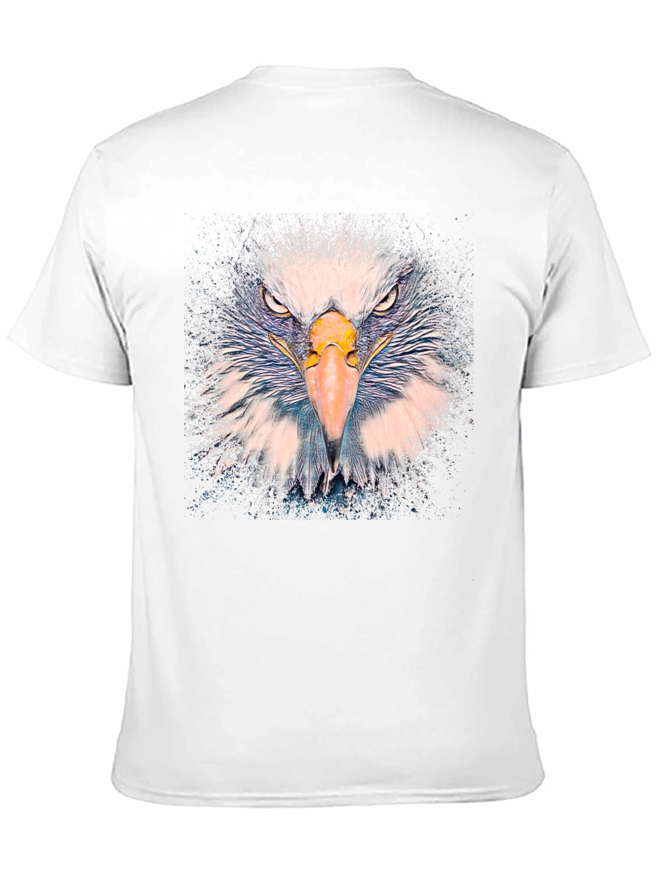 Bold Eagle Graphic Tee - Black