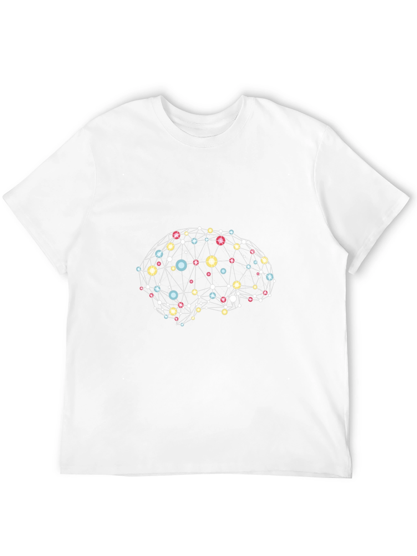 Connected Brain T-Shirt - Abstract Design