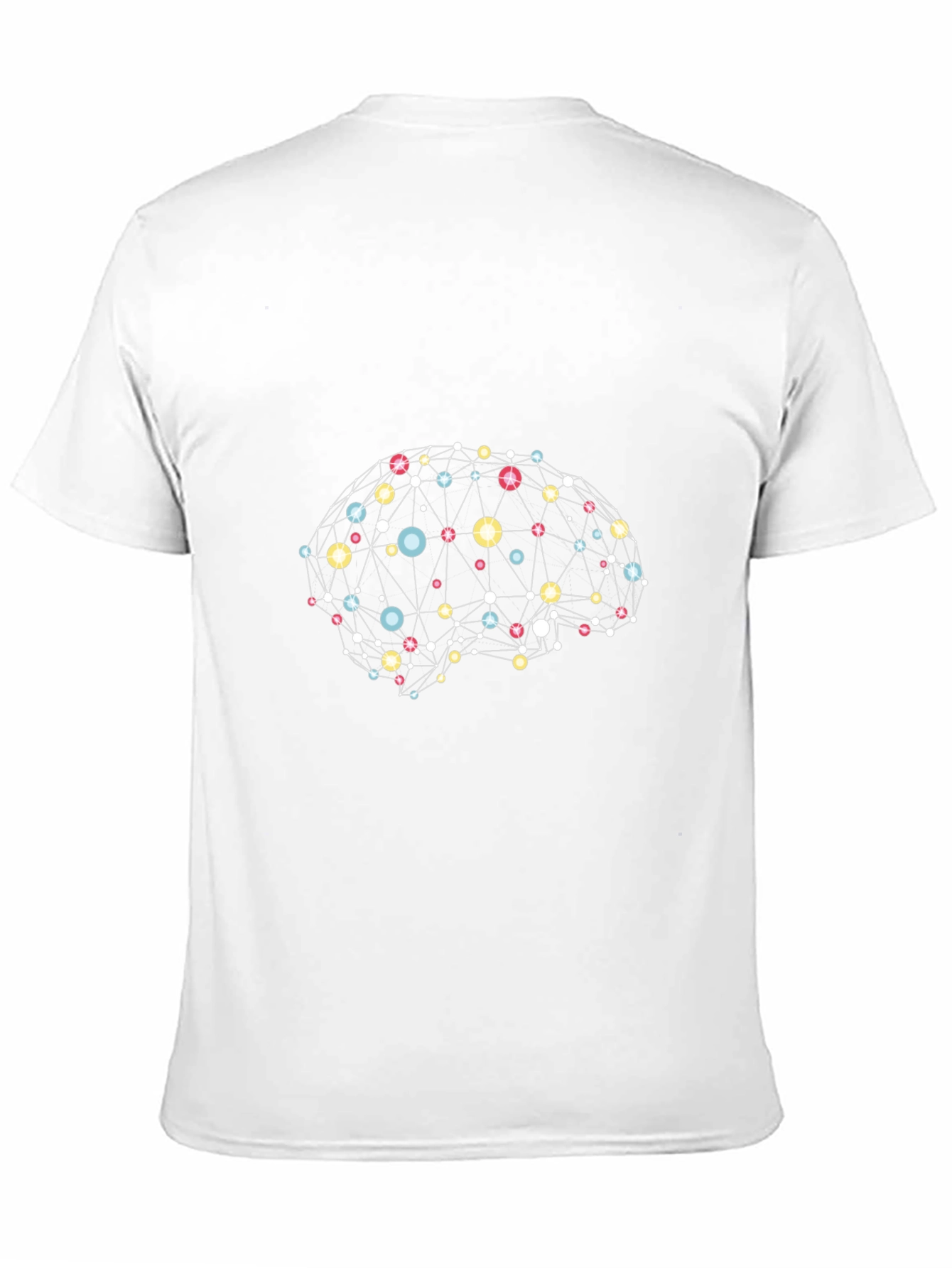 Connected Brain T-Shirt - Abstract Design