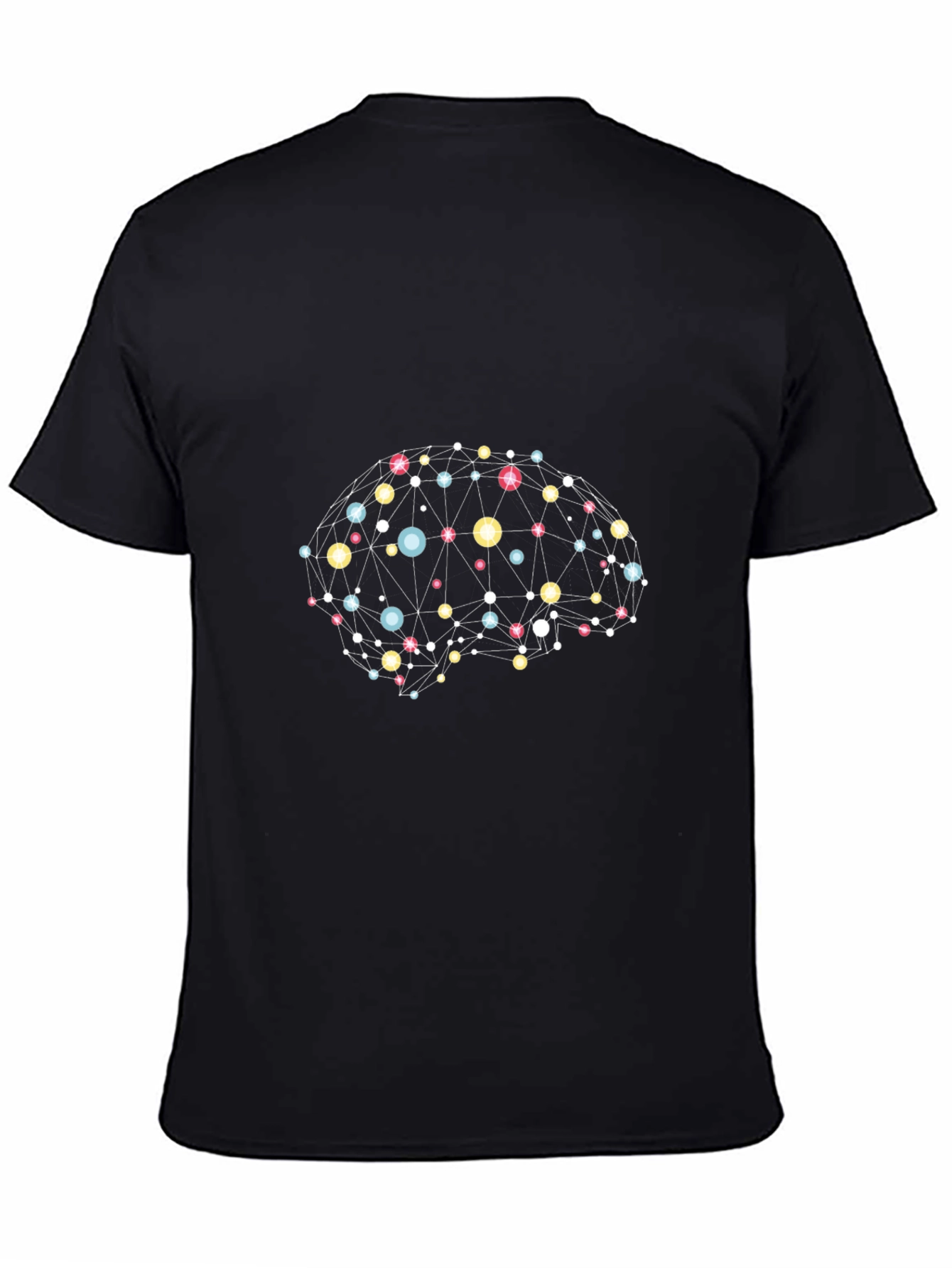 Connected Brain T-Shirt - Abstract Design