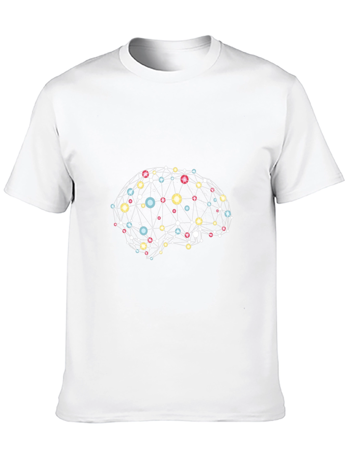 Connected Brain T-Shirt - Abstract Design