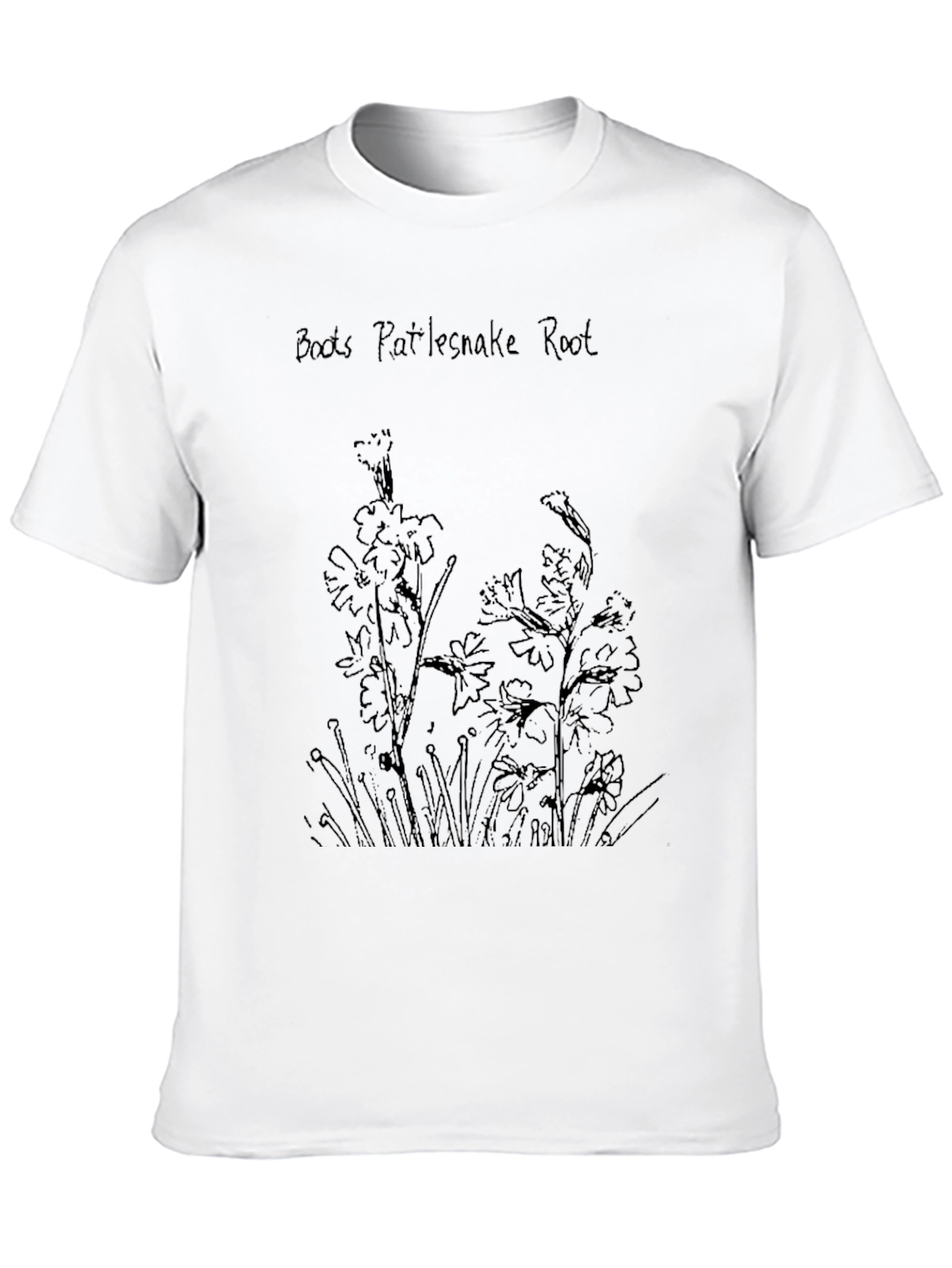 Boots Rattlesnake Root Graphic Tee - Black