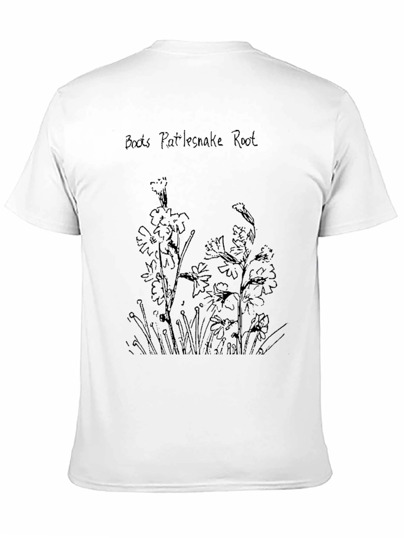 Boots Rattlesnake Root Graphic Tee - Black