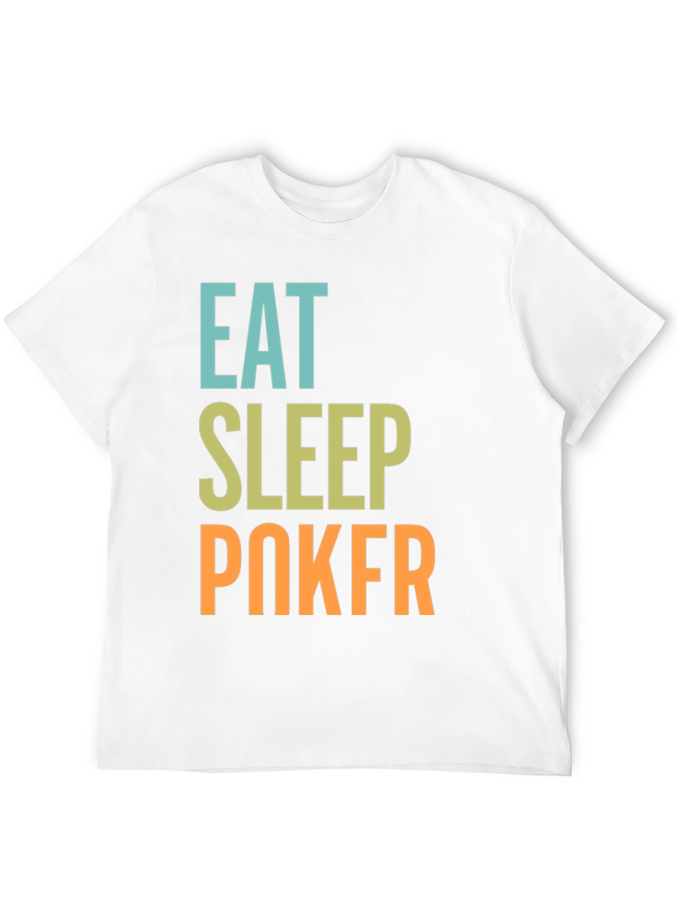 Eat Sleep Poker Black T-Shirt