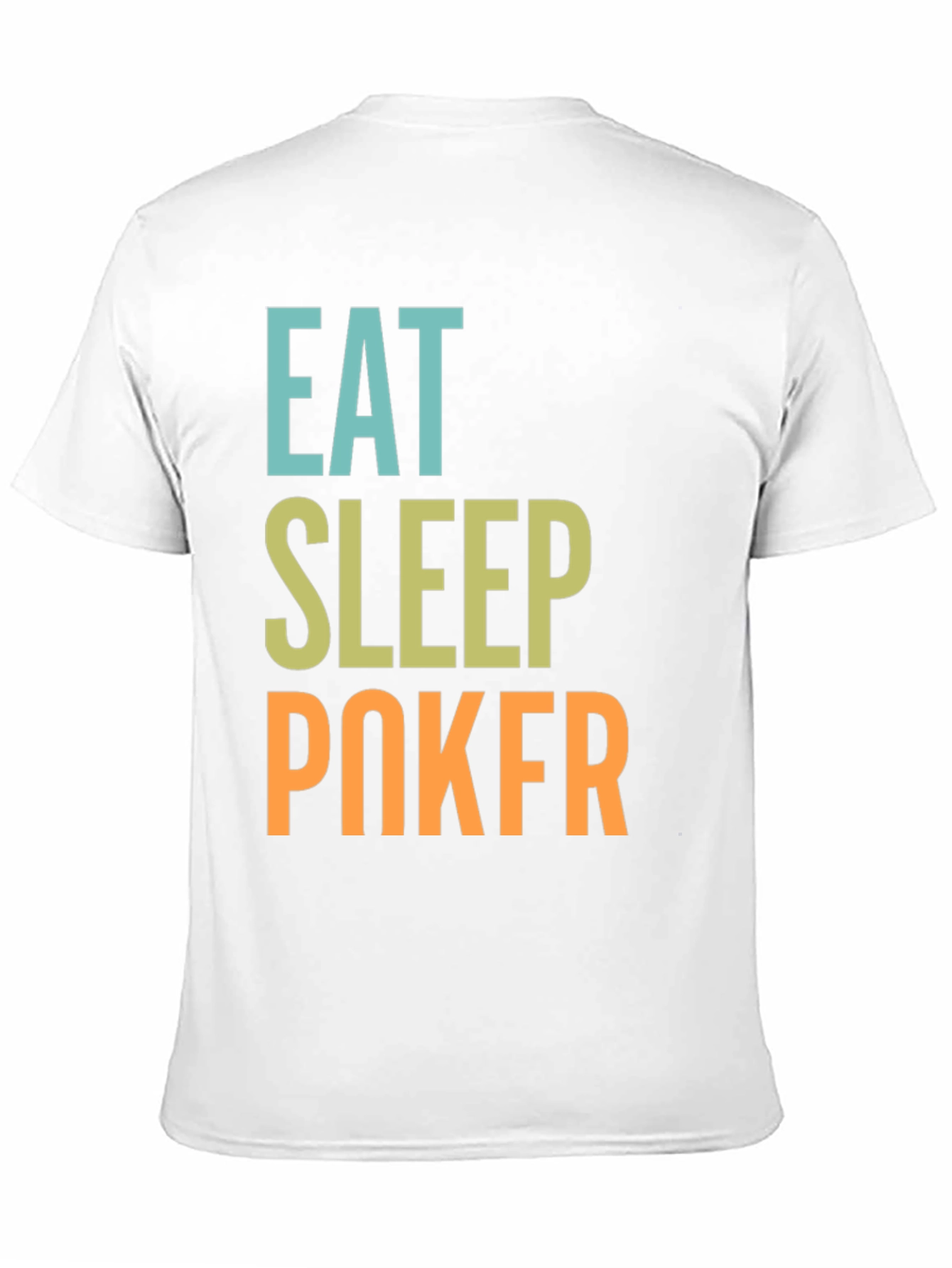Eat Sleep Poker Black T-Shirt