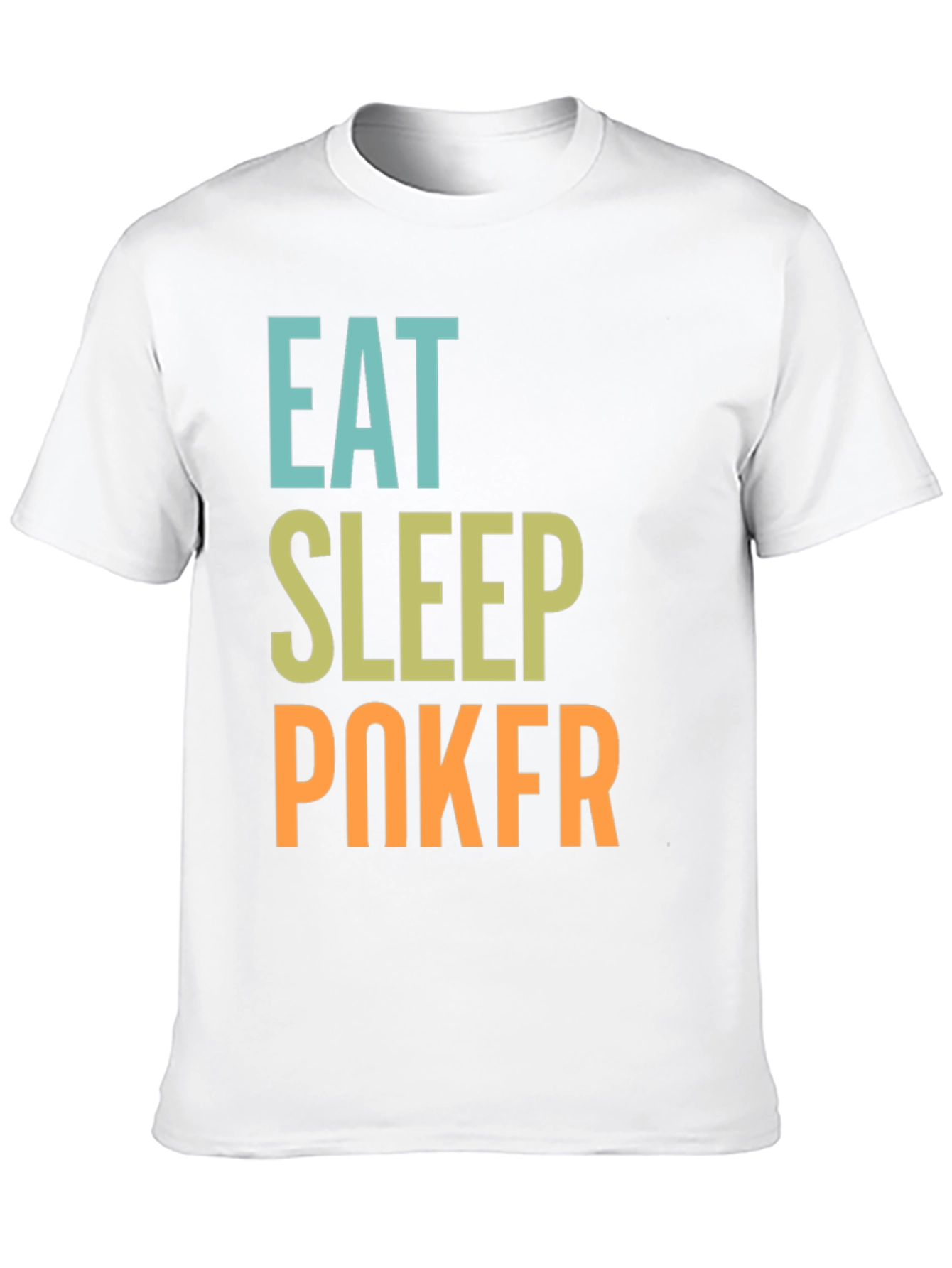 Eat Sleep Poker Black T-Shirt