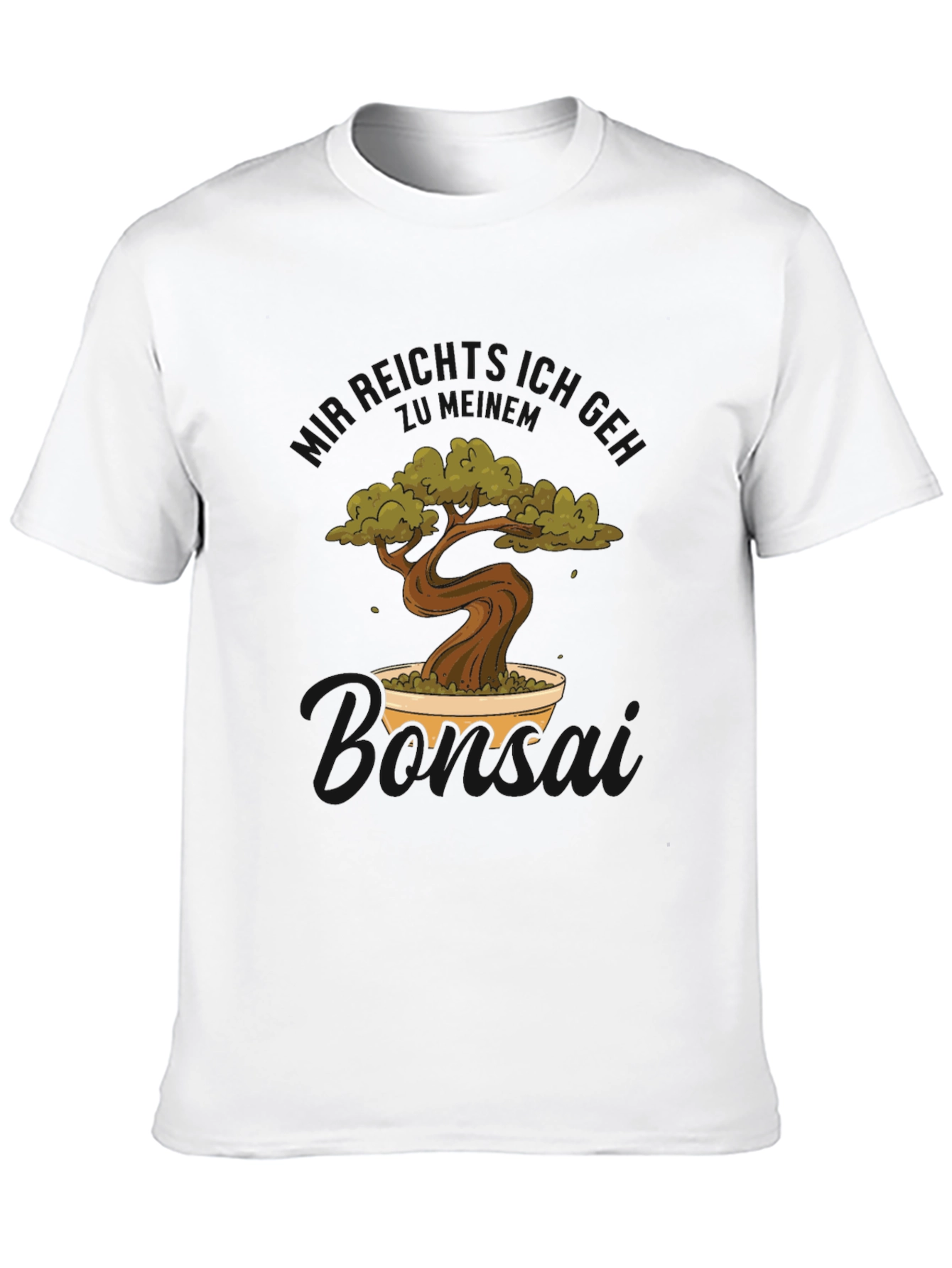 Bonsai Tree Graphic Tee - Nature Inspired Comfort