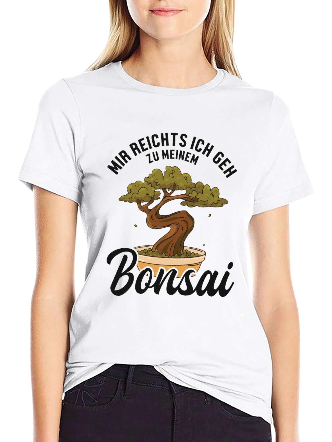 Bonsai Tree Graphic Tee - Nature Inspired Comfort