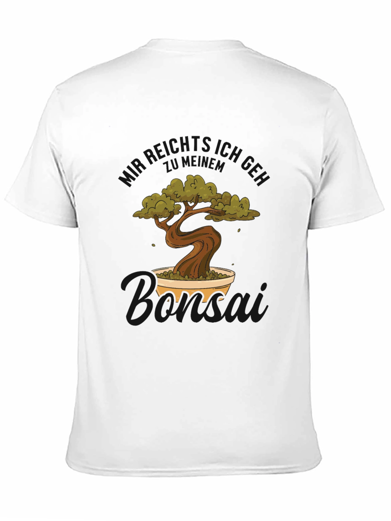 Bonsai Tree Graphic Tee - Nature Inspired Comfort