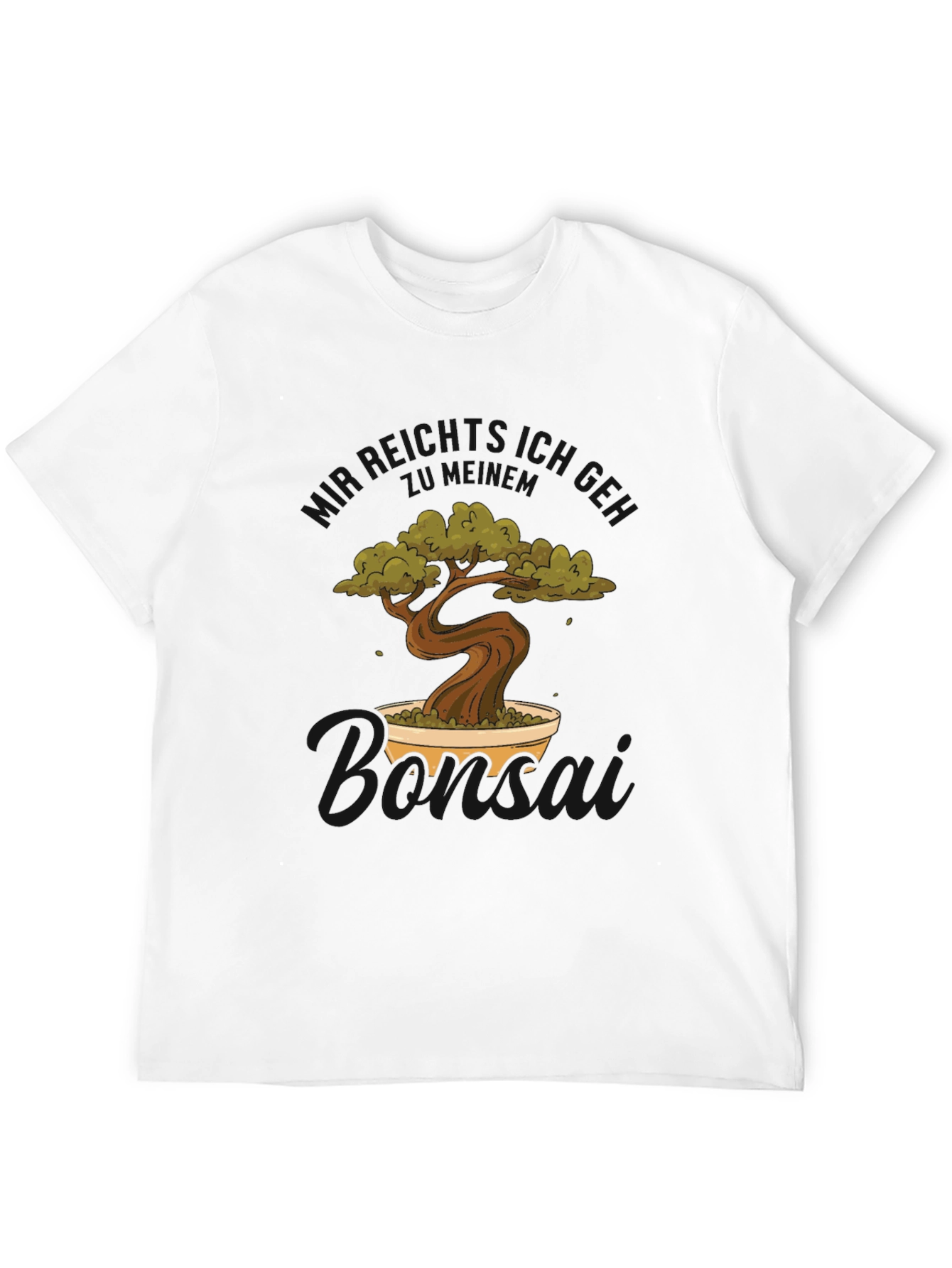 Bonsai Tree Graphic Tee - Nature Inspired Comfort