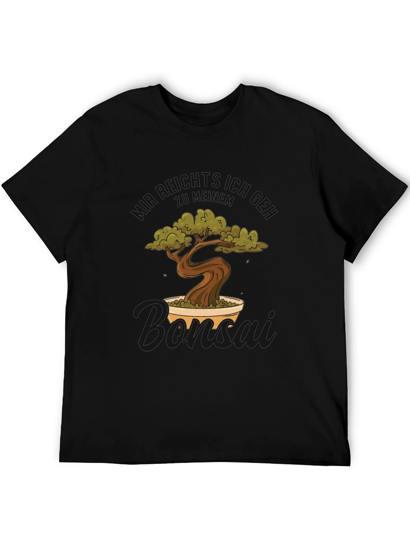 Bonsai Tree Graphic Tee - Nature Inspired Comfort