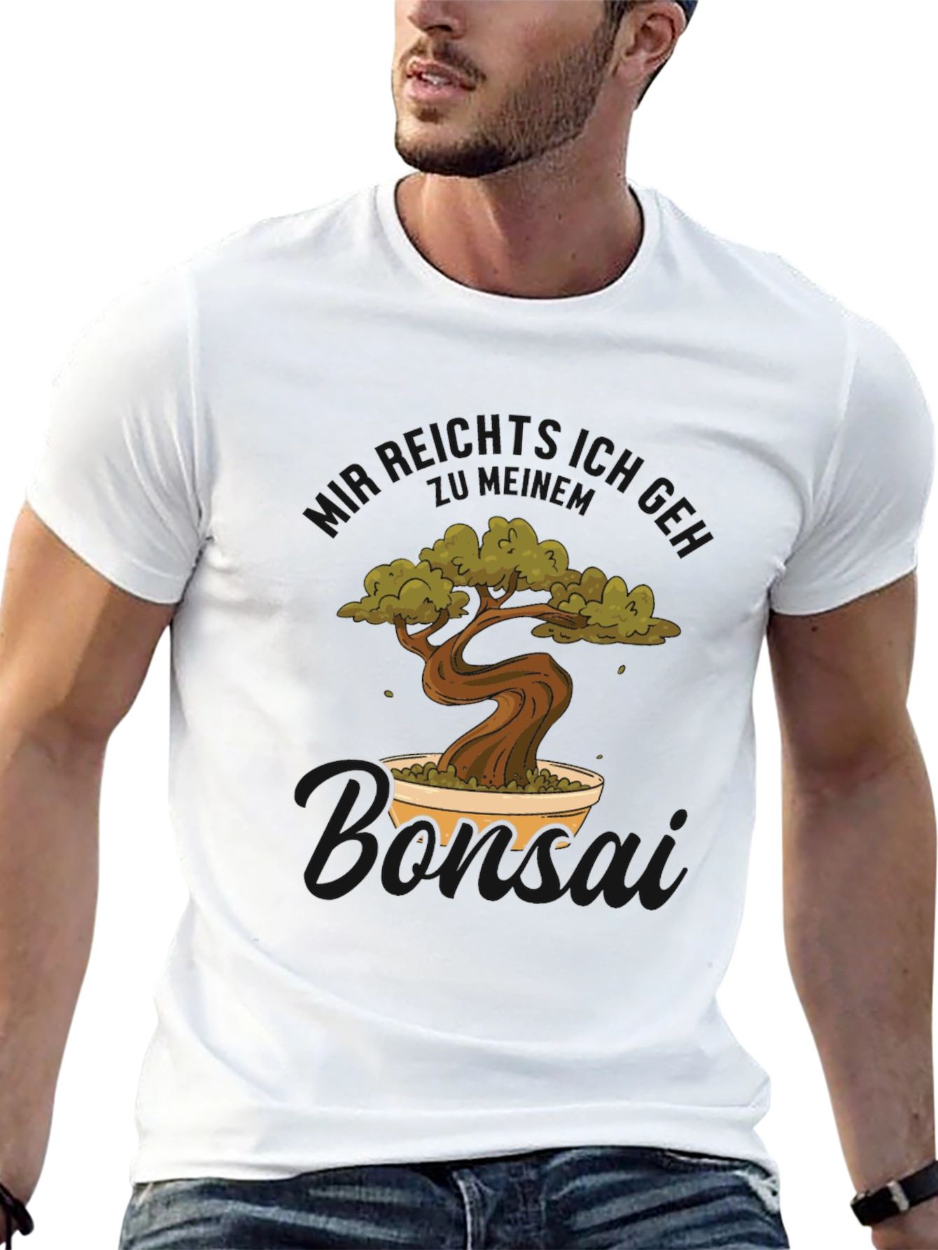 Bonsai Tree Graphic Tee - Nature Inspired Comfort