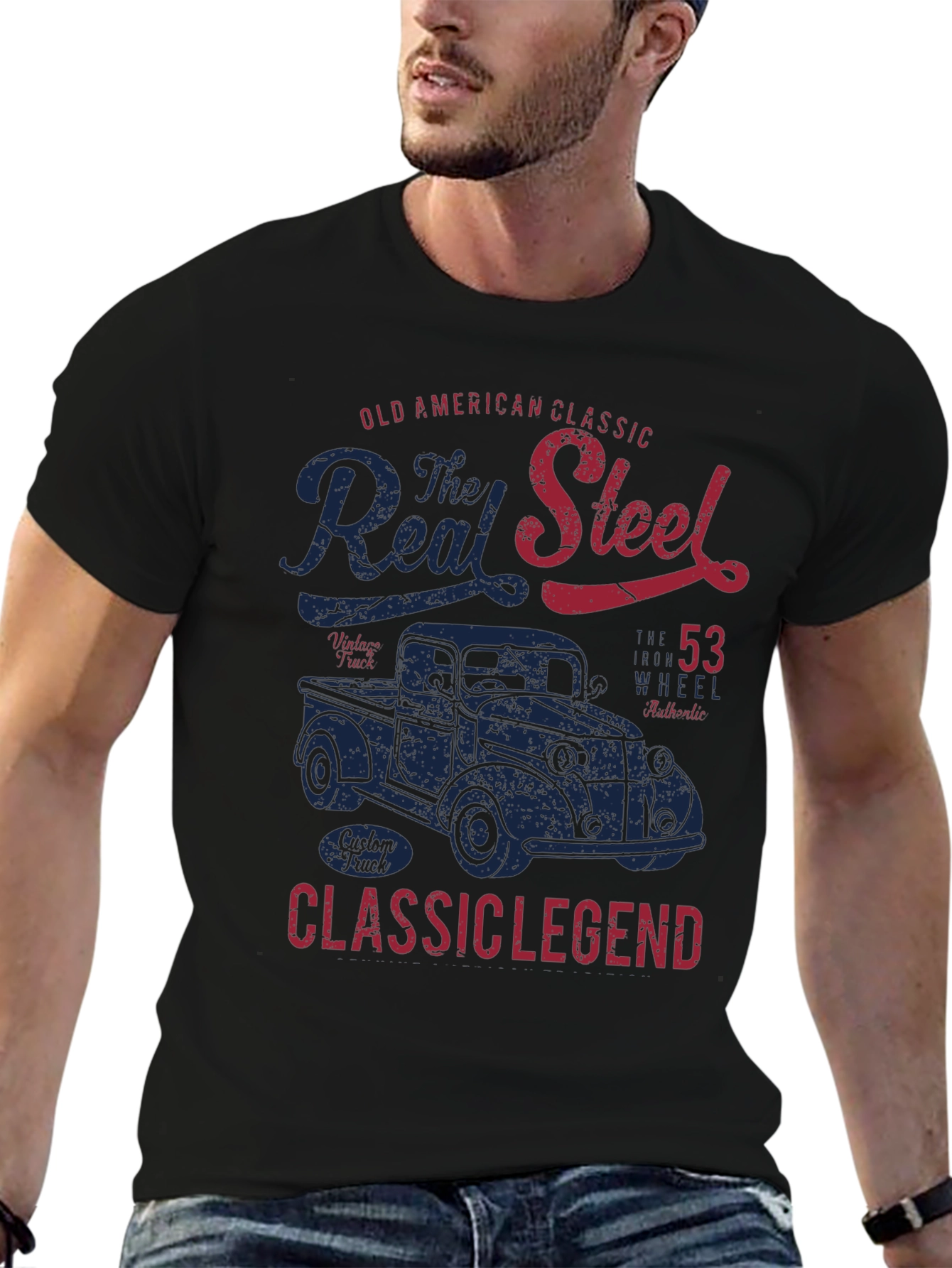 Old American Classic Real Steel Graphic Tee