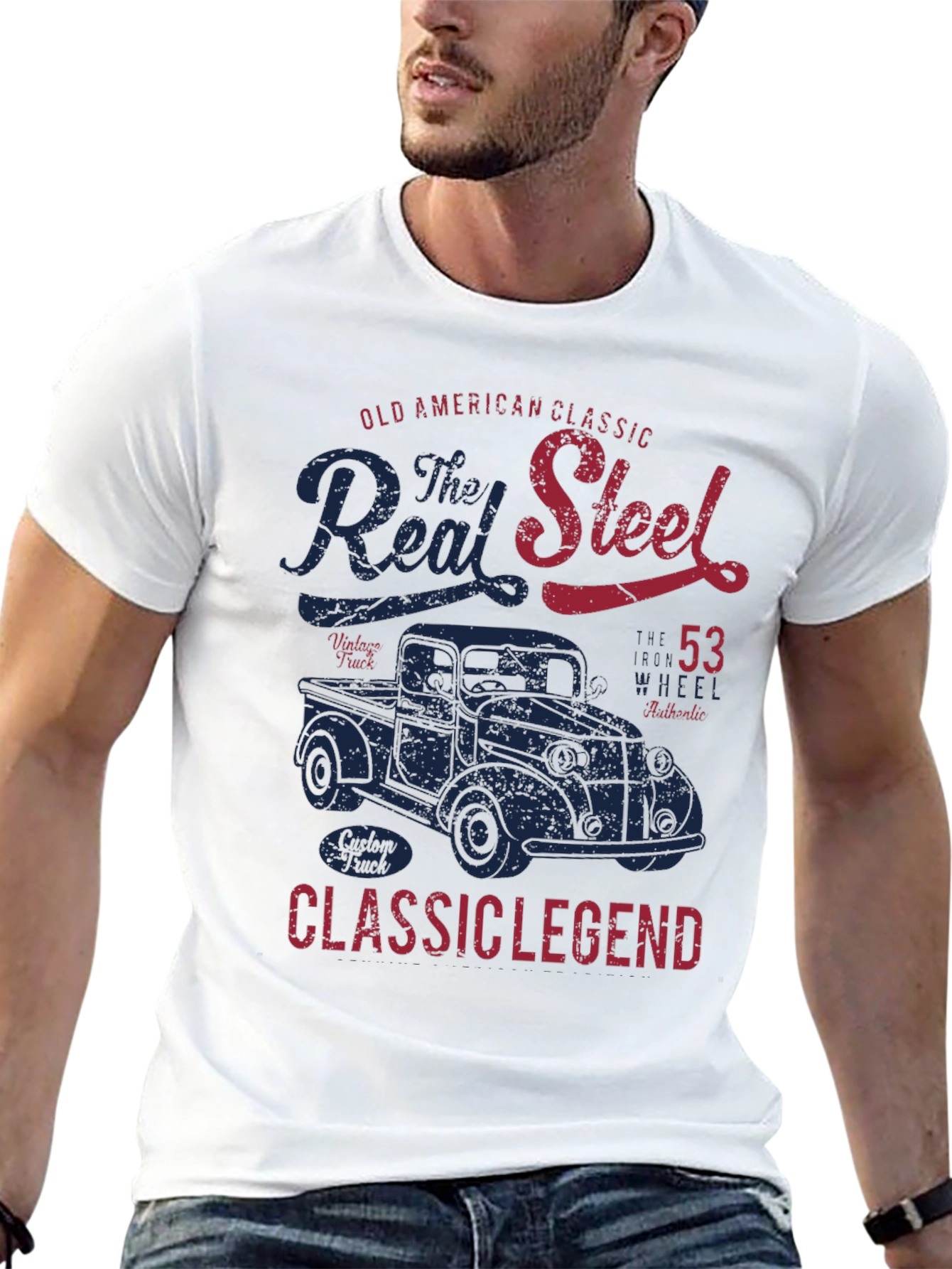 Old American Classic Real Steel Graphic Tee
