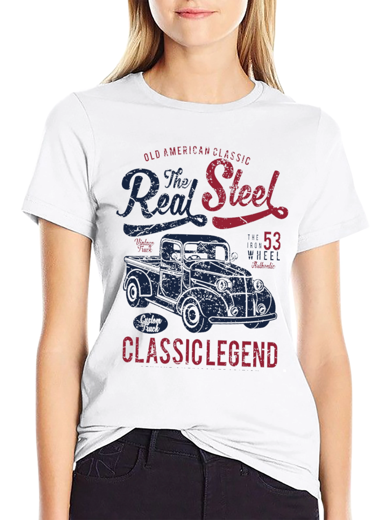 Old American Classic Real Steel Graphic Tee