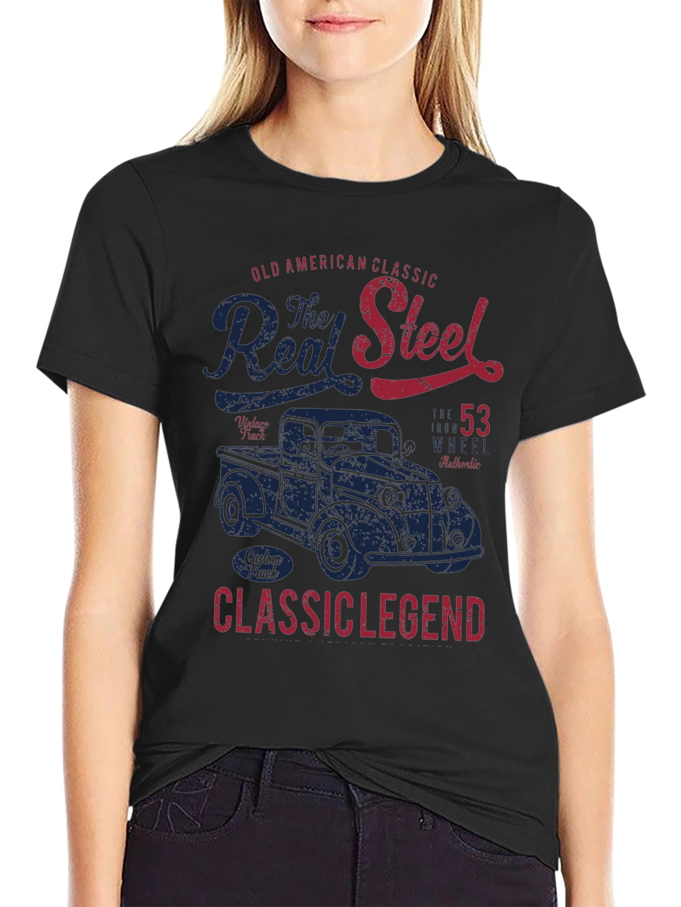 Old American Classic Real Steel Graphic Tee