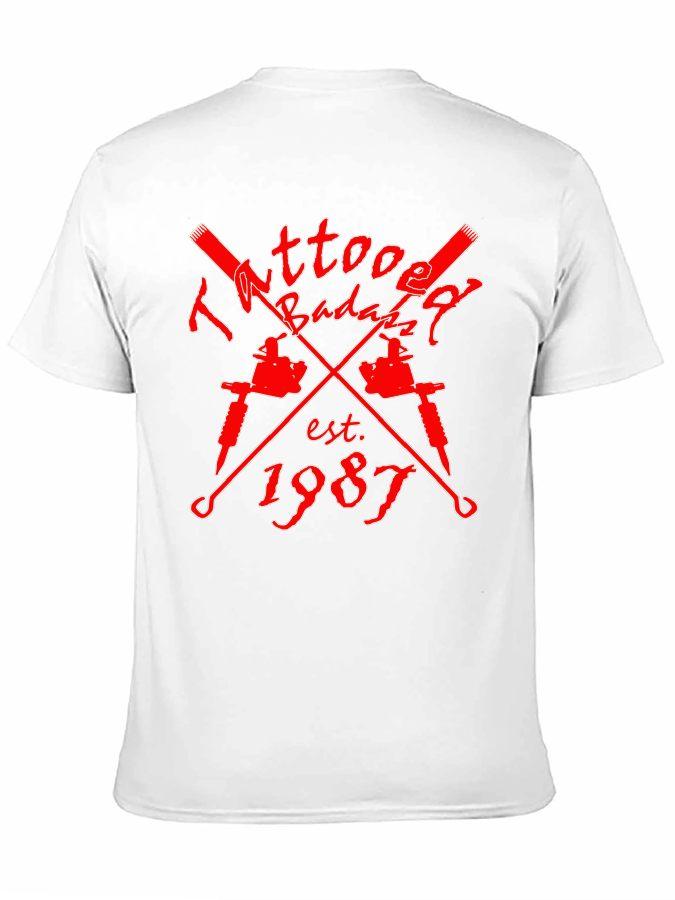 Tattooed Badazz Est. 1987 Black Graphic Tee