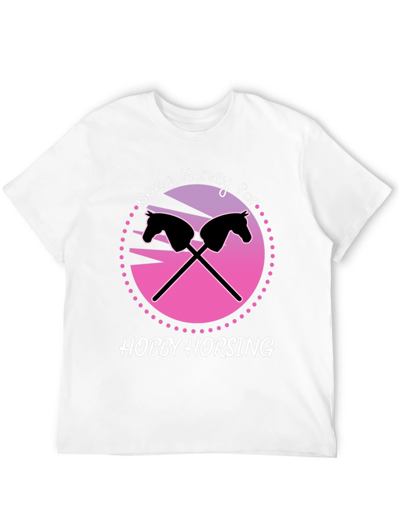 Hobby Horsing Graphic T-Shirt