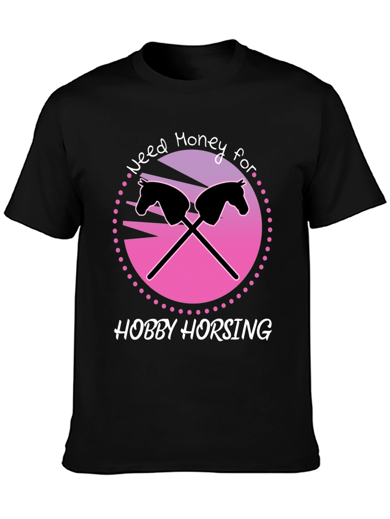 Hobby Horsing Graphic T-Shirt