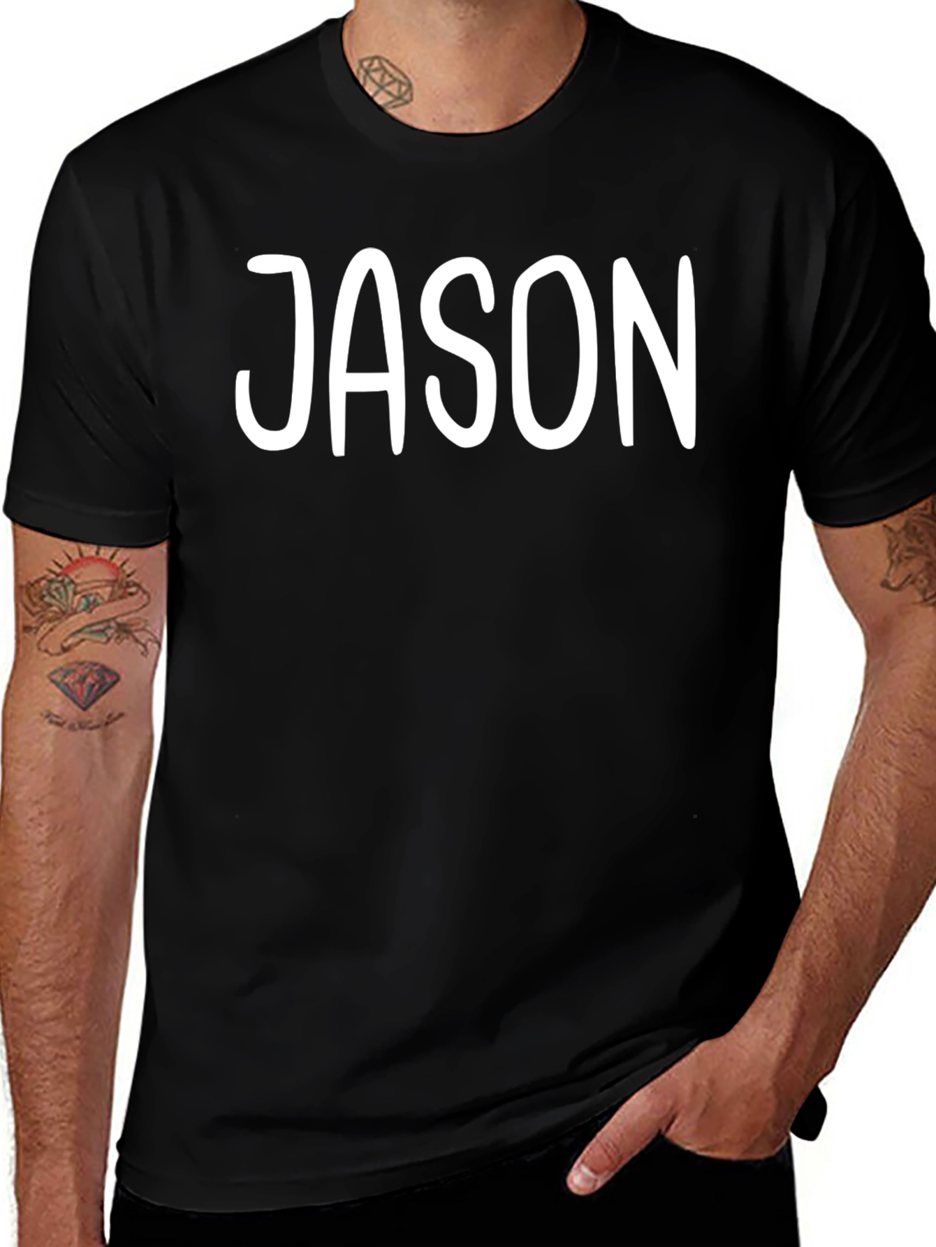 Personalized Jason T-Shirt: Custom Name Tee