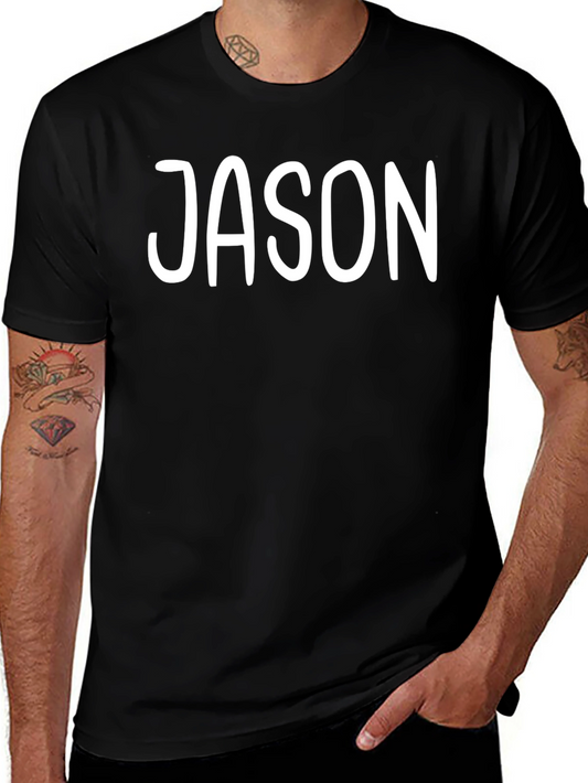 Personalized Jason T-Shirt: Custom Name Tee