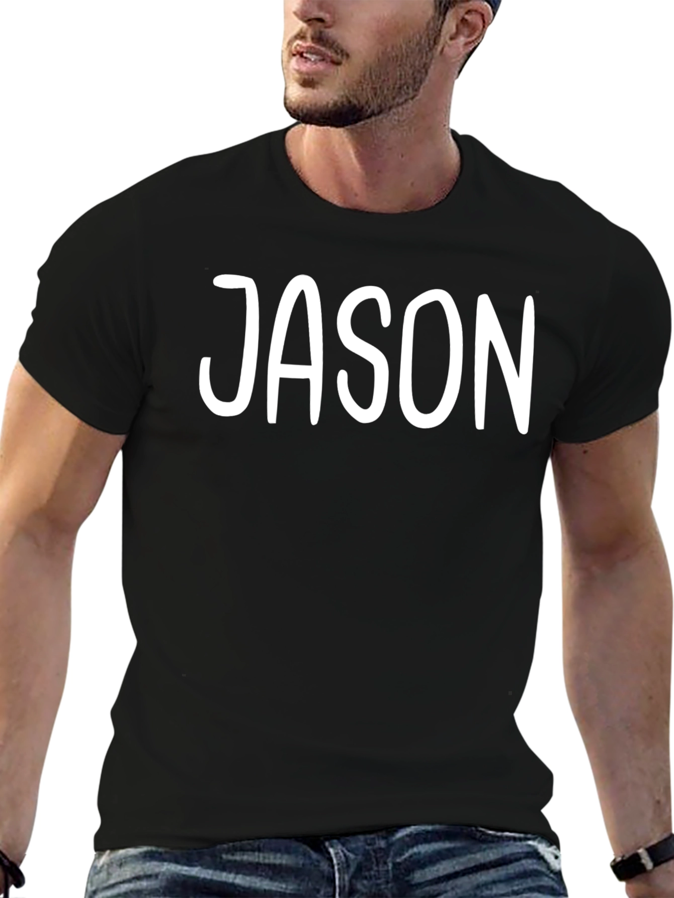 Personalized Jason T-Shirt: Custom Name Tee