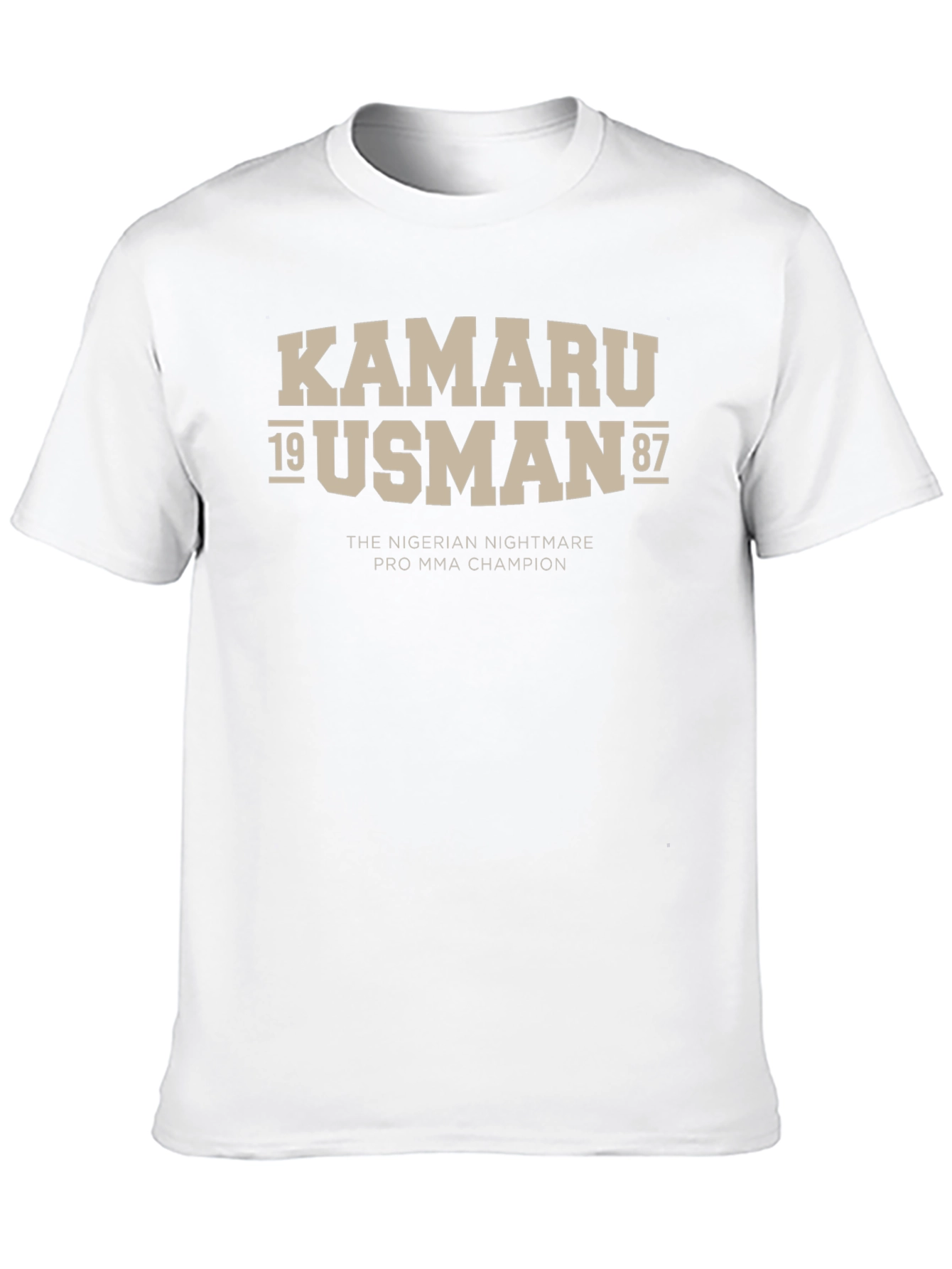 Kamaru Usman MMA Champion Graphic Tee