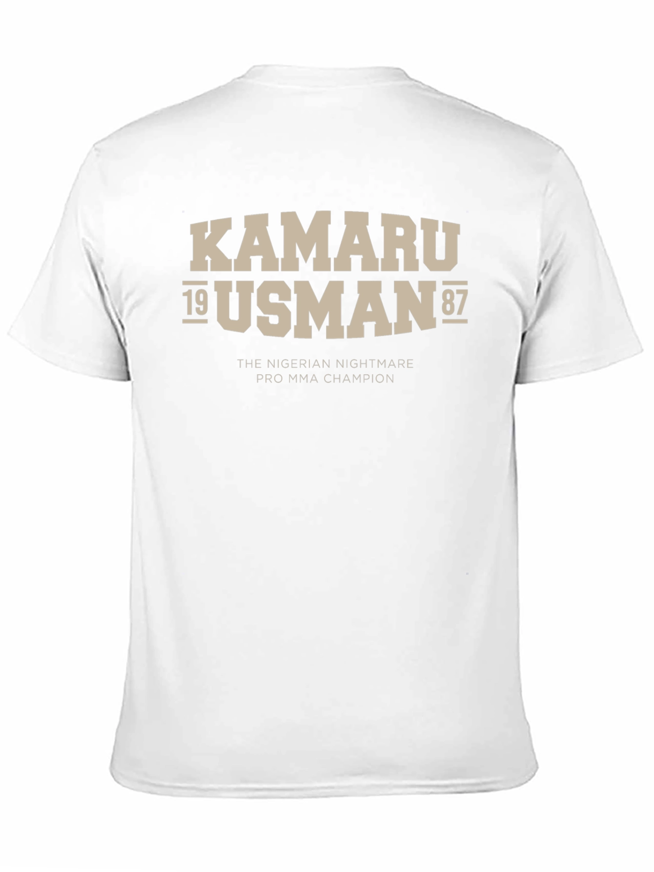 Kamaru Usman MMA Champion Graphic Tee