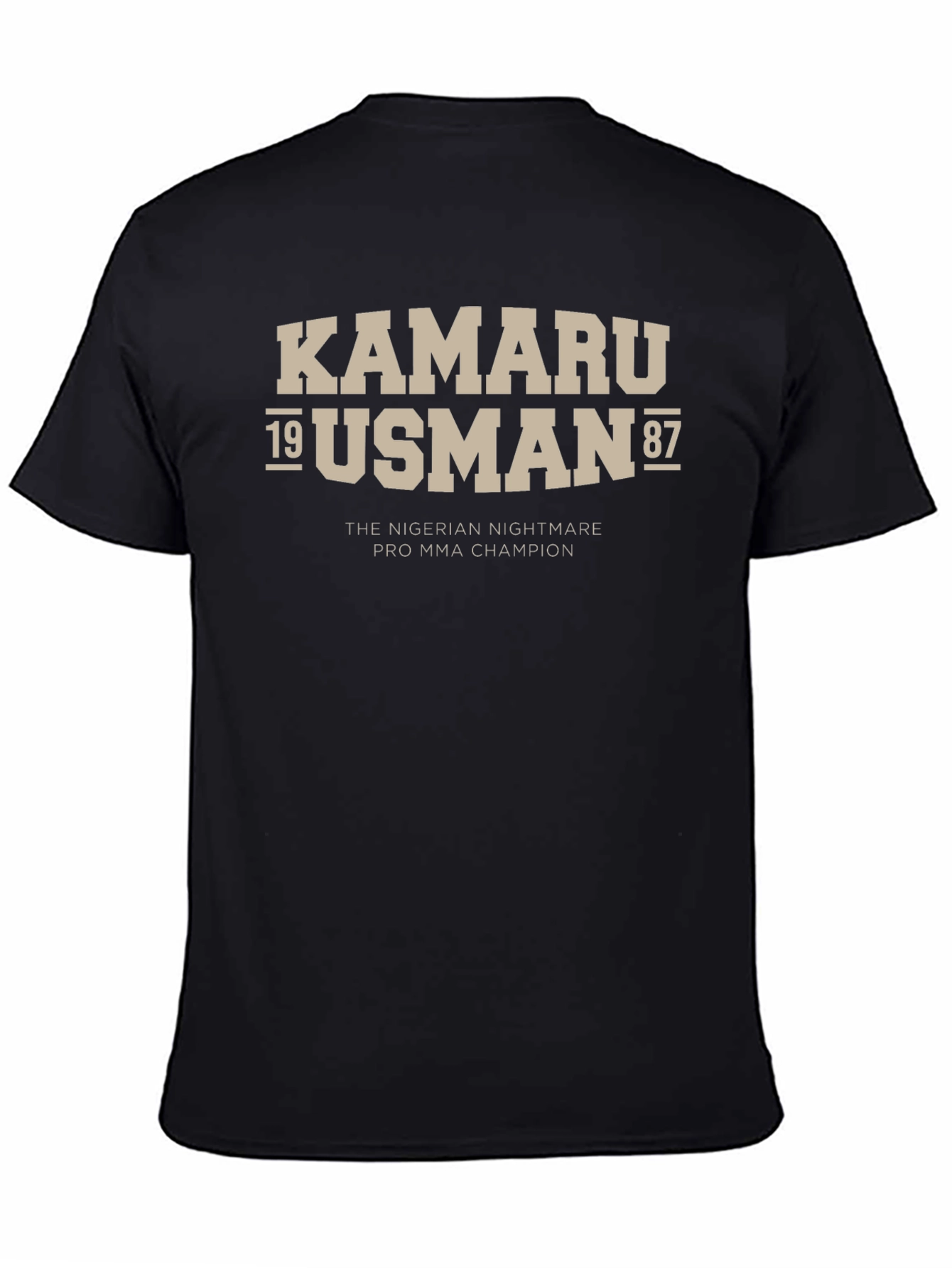 Kamaru Usman MMA Champion Graphic Tee
