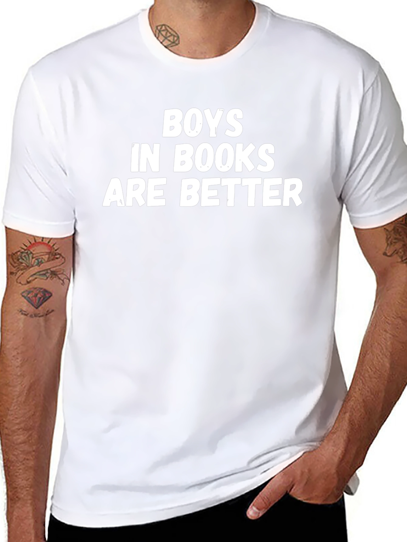 Boys in Books Are Better Graphic Tee