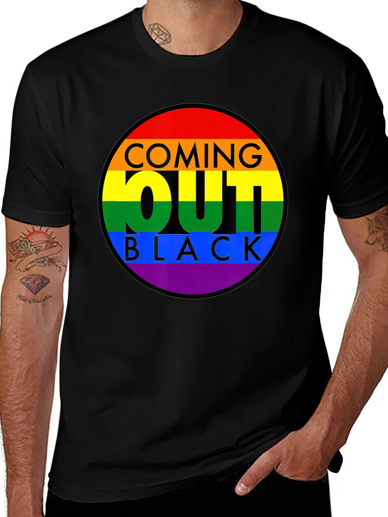 Coming Out Black Pride T-Shirt