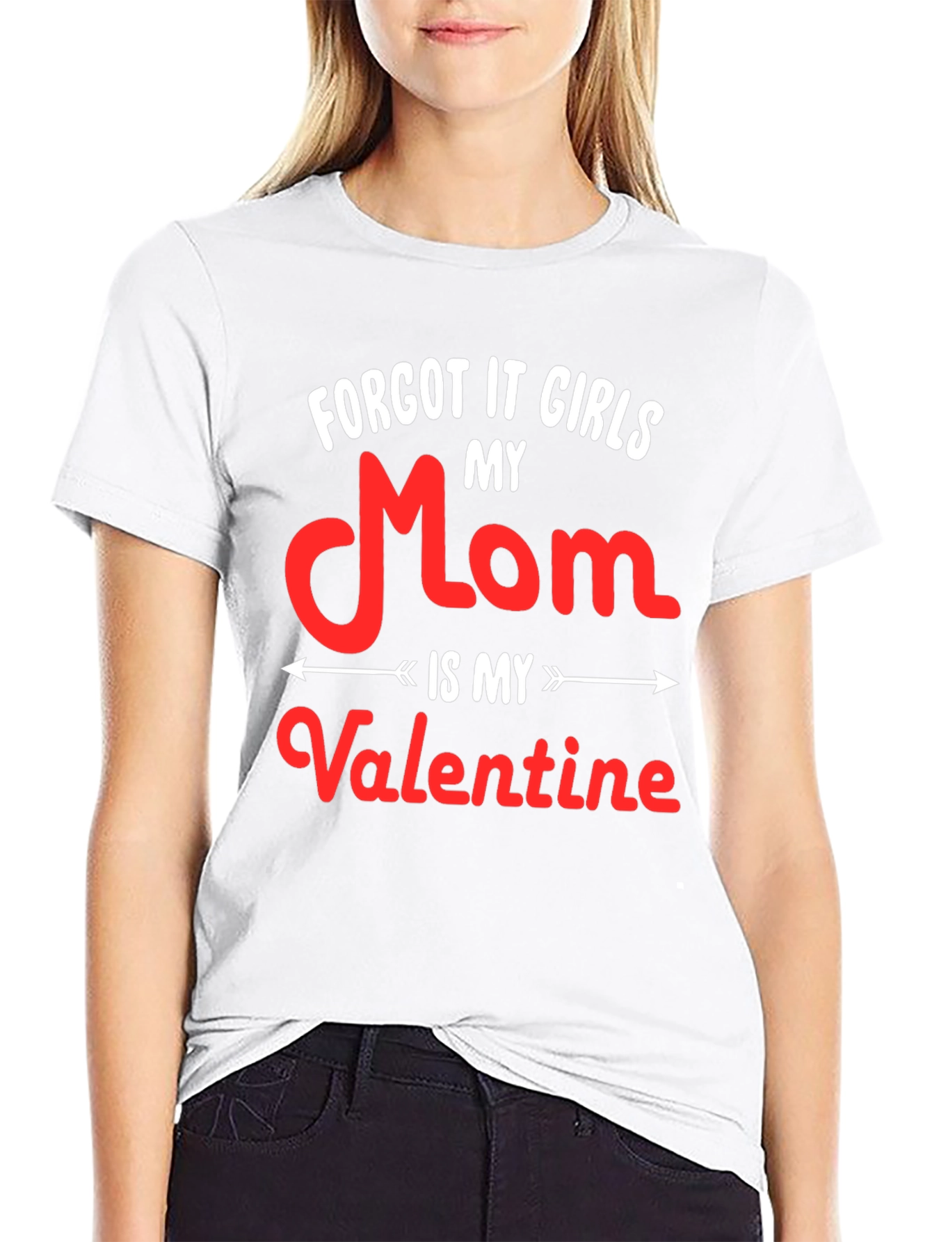 My Mom is My Valentine - Graphic T-Shirt
